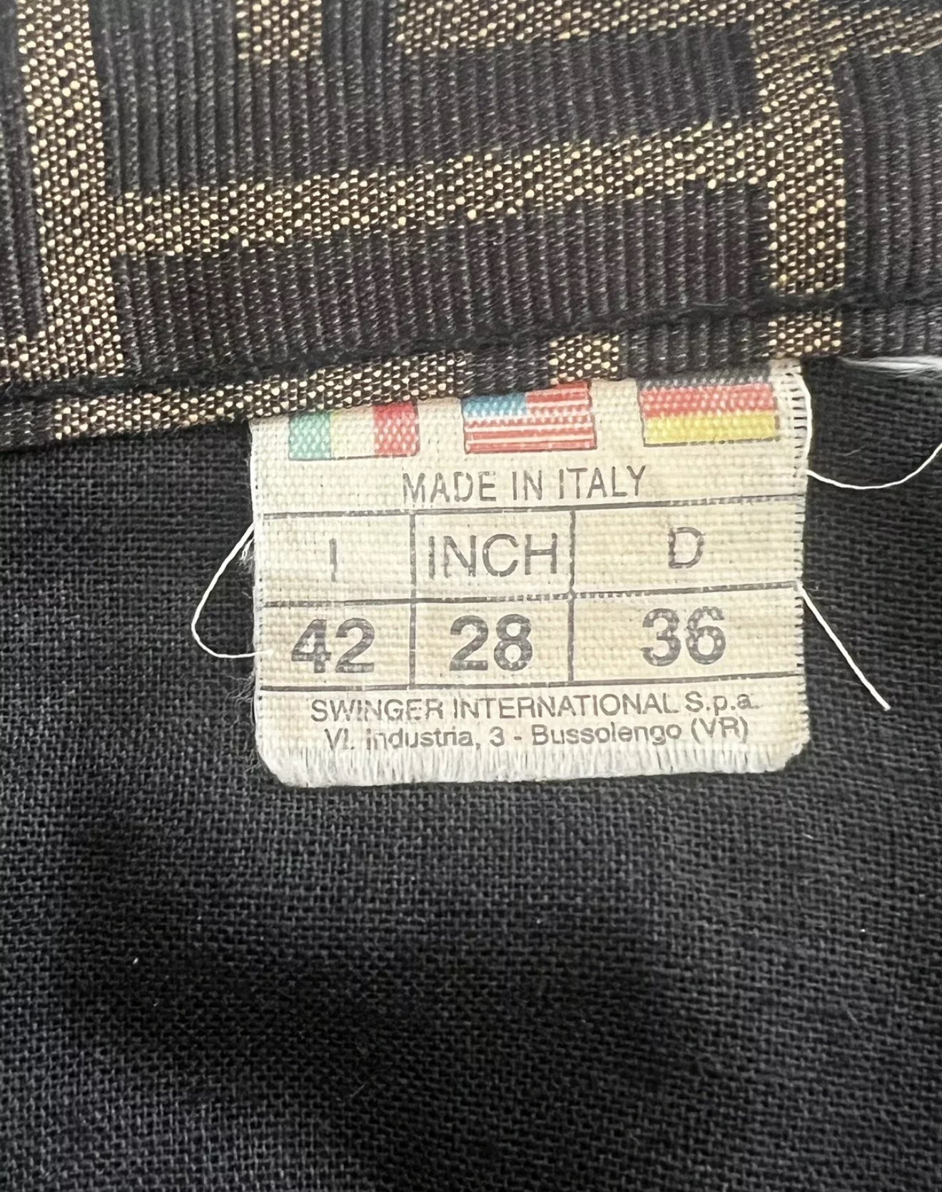 Fendi Zucca Print Bermuda Shorts Size 28