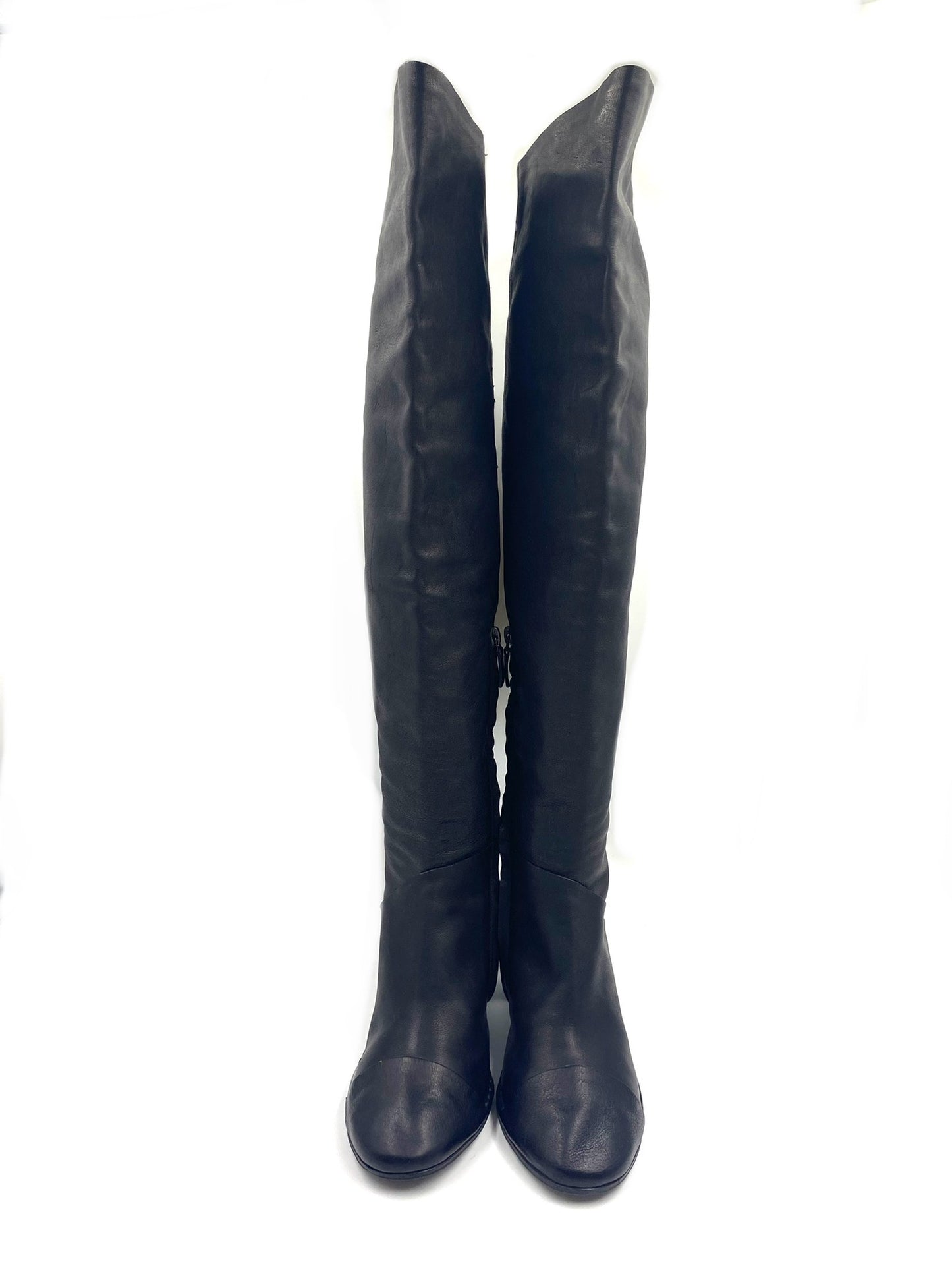 Roberto Del Carlo Tall Knee High Boots Size 38.5