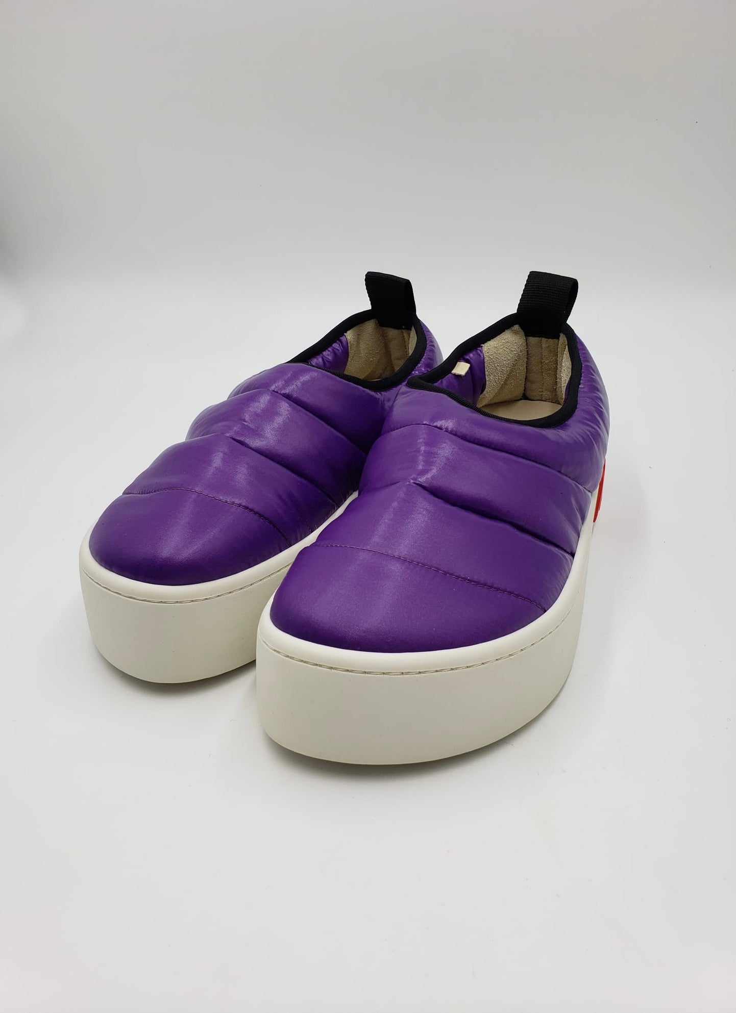 Brand New Marni Purple Puffer Sneakers Size 40