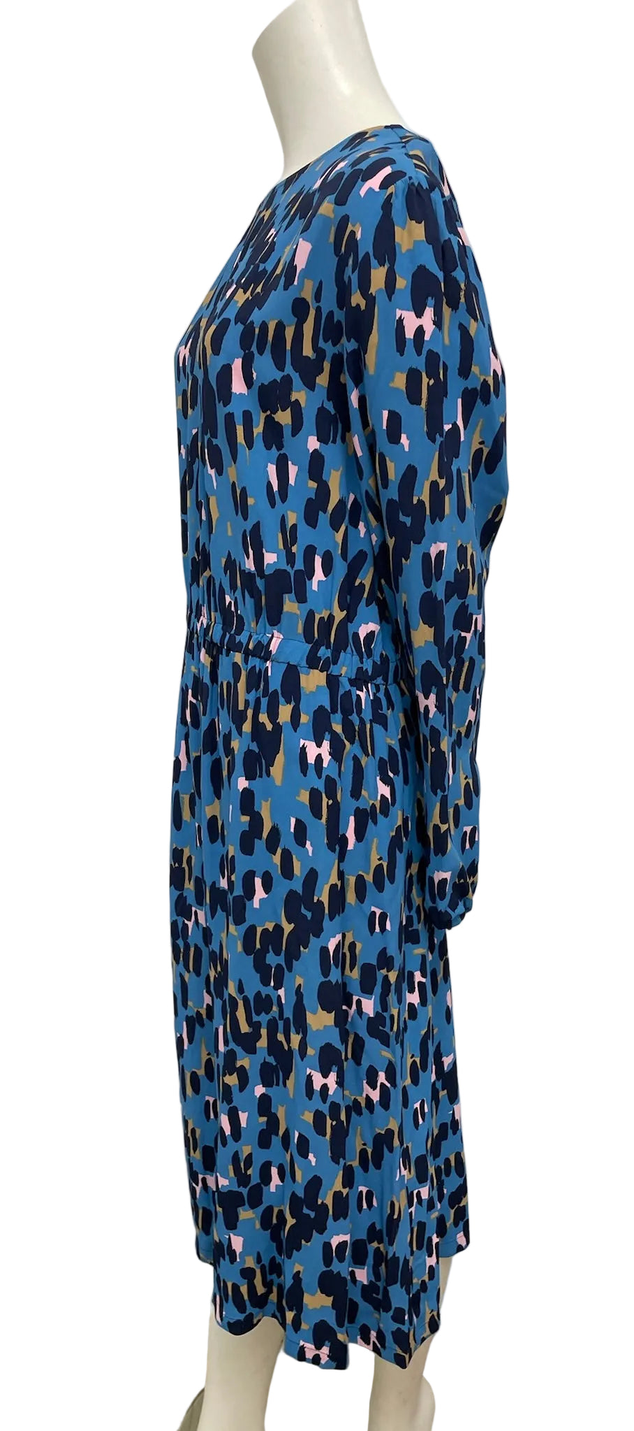 Marimekko Blue Multicolor Print Dress Size XL