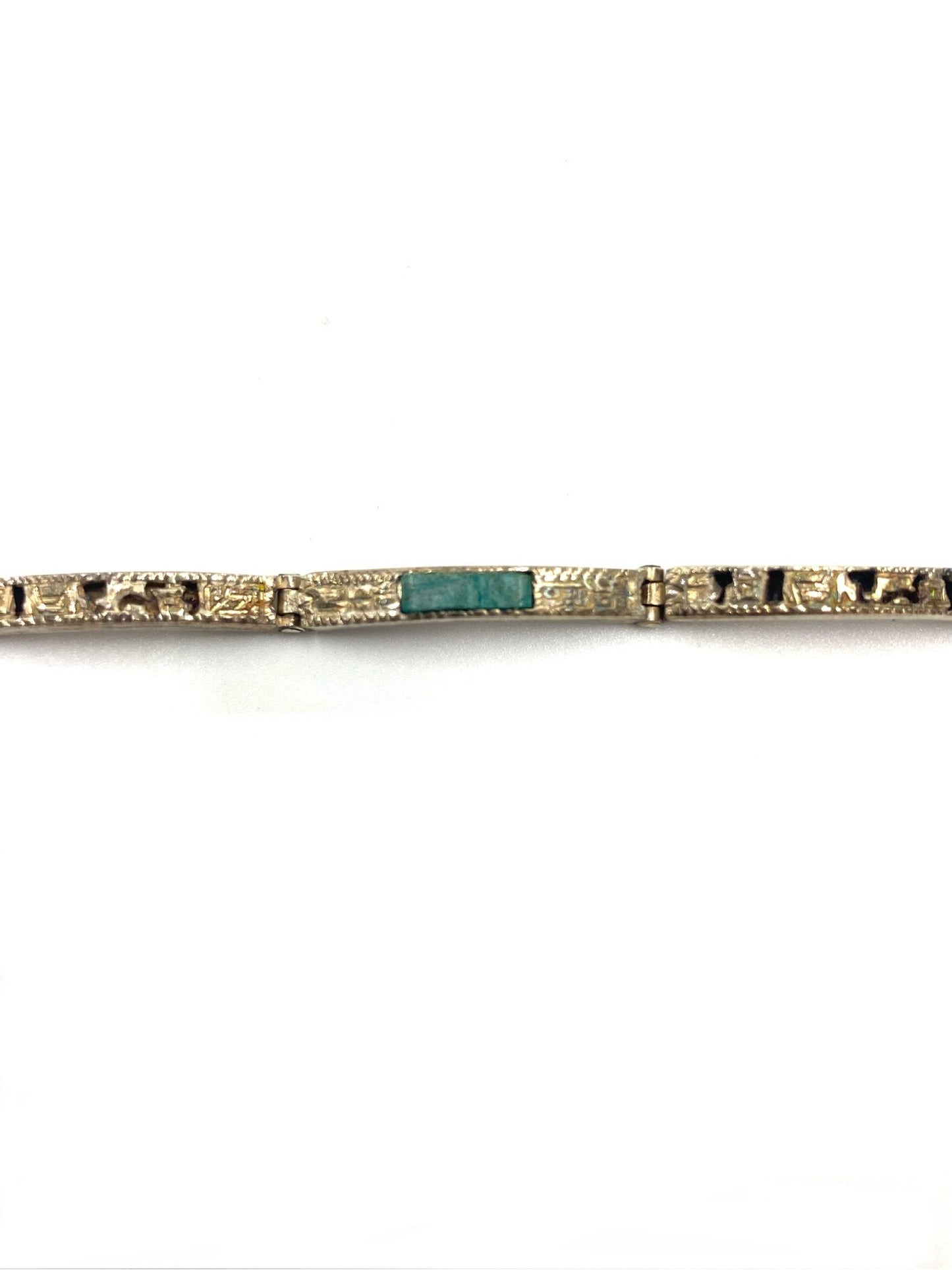 Sterling Silver Torquiose Bracelet