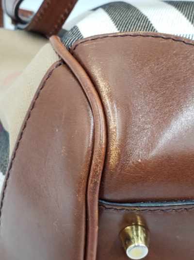 Burberry House Check Canterbury Leather Tote