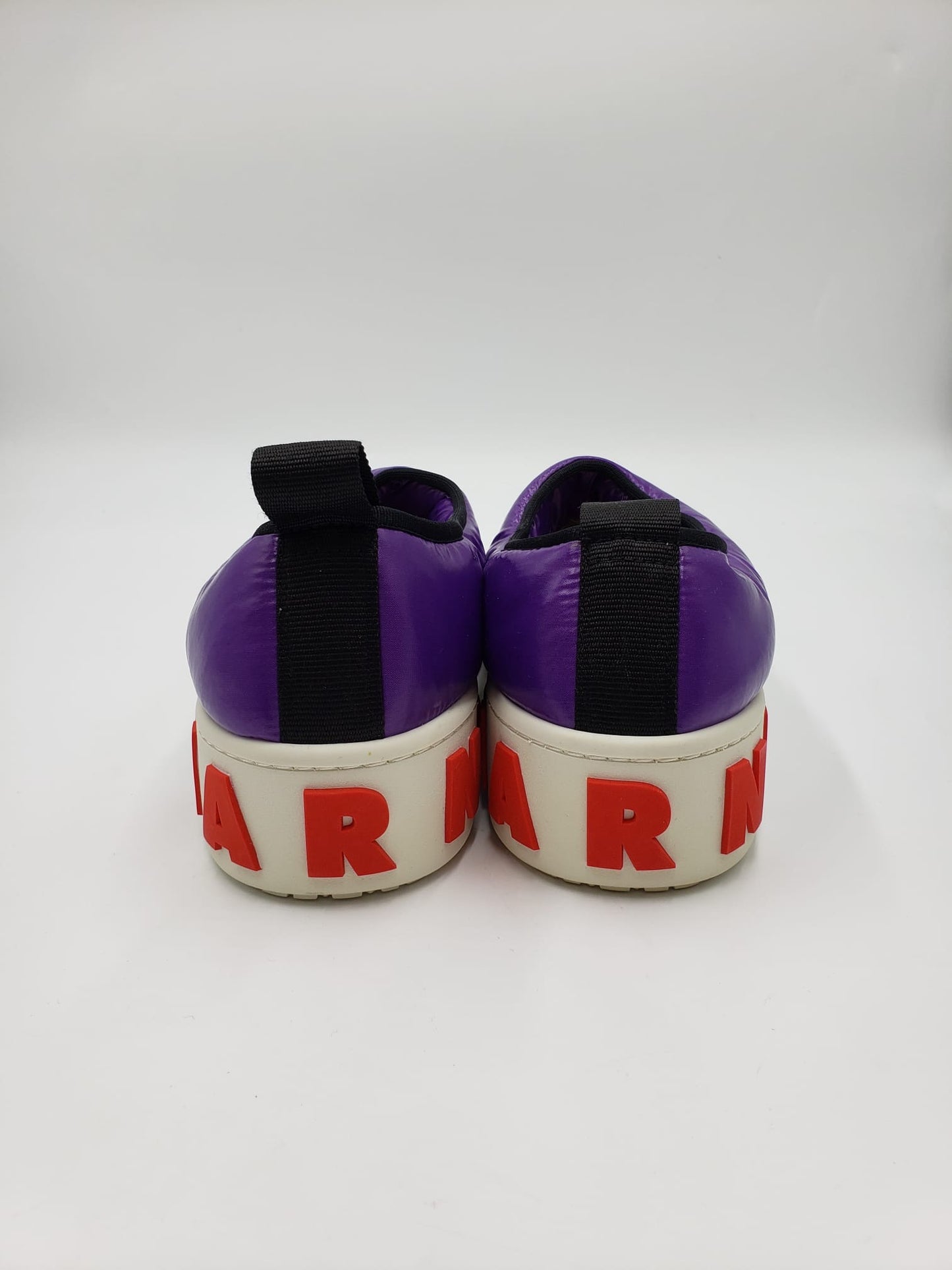 Brand New Marni Purple Puffer Sneakers Size 40
