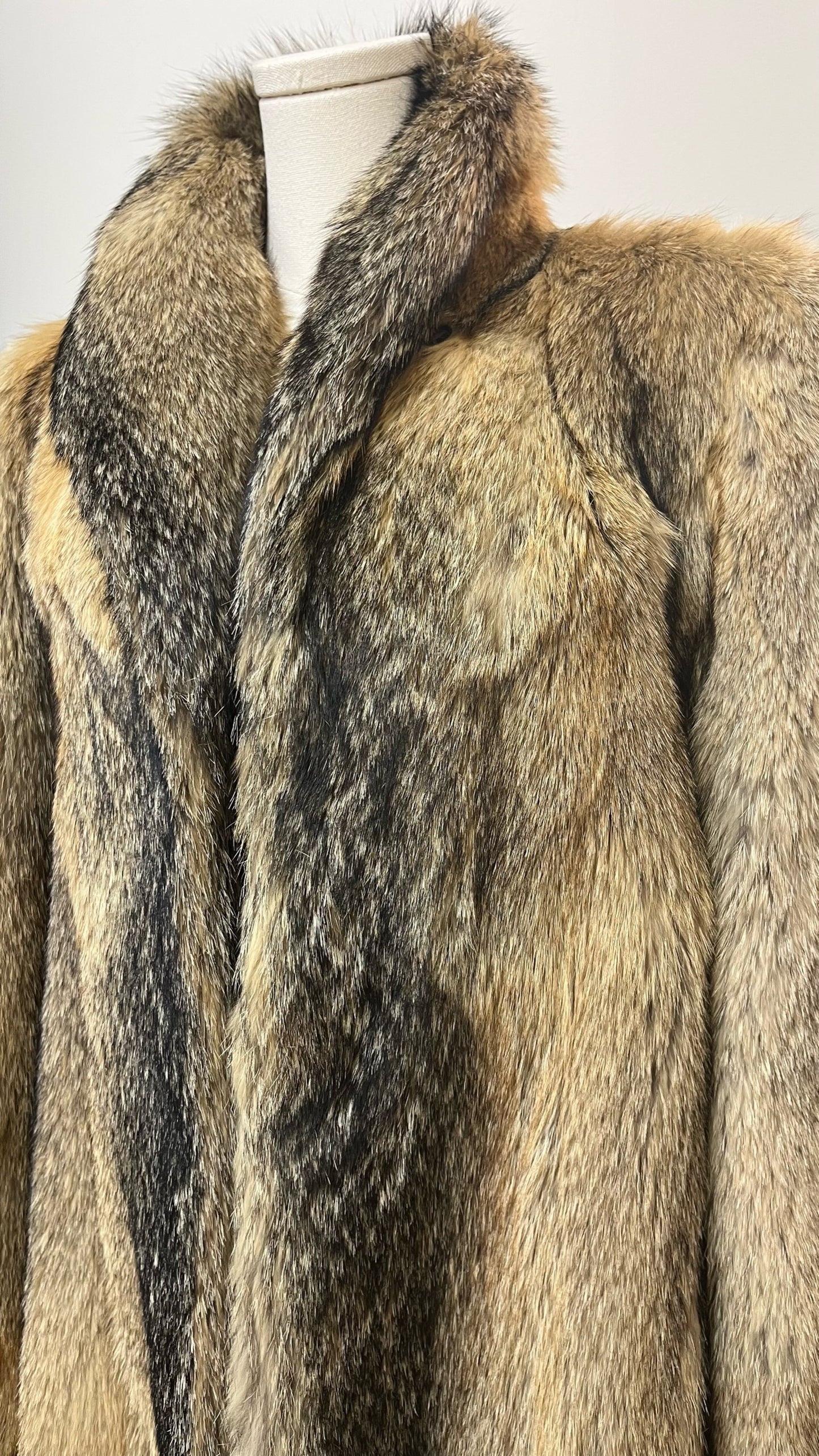 Vintage Amado Fox Fur Jacket Fits Like S/M