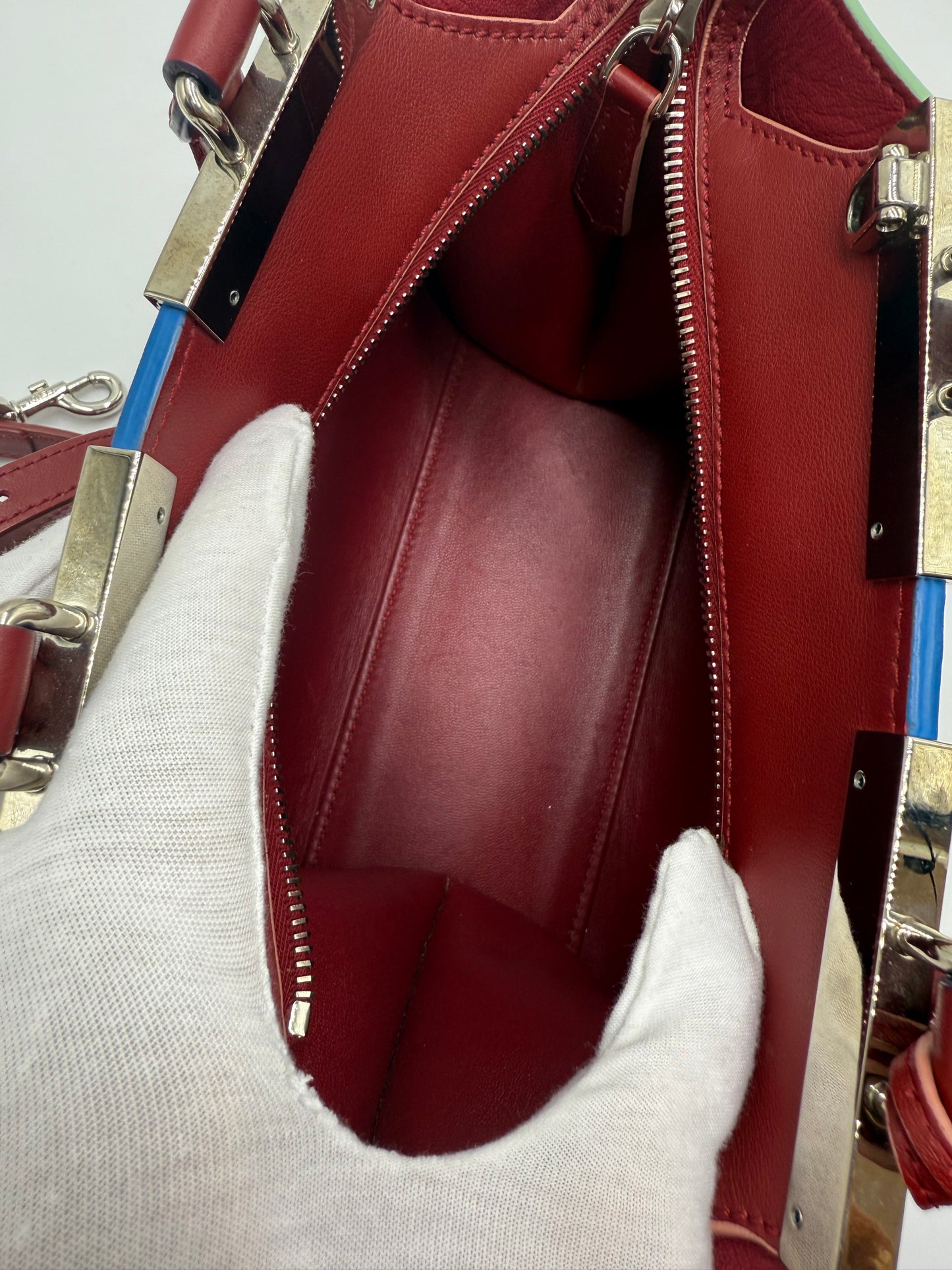 Fendi Dark Red Mini 3Jours