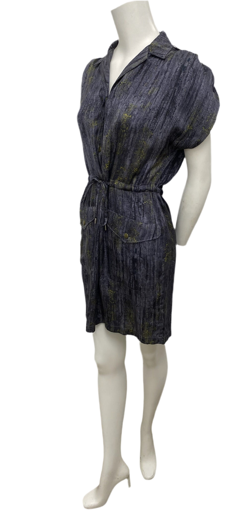 Rag & Bone Printed Button Up Dress Size 2