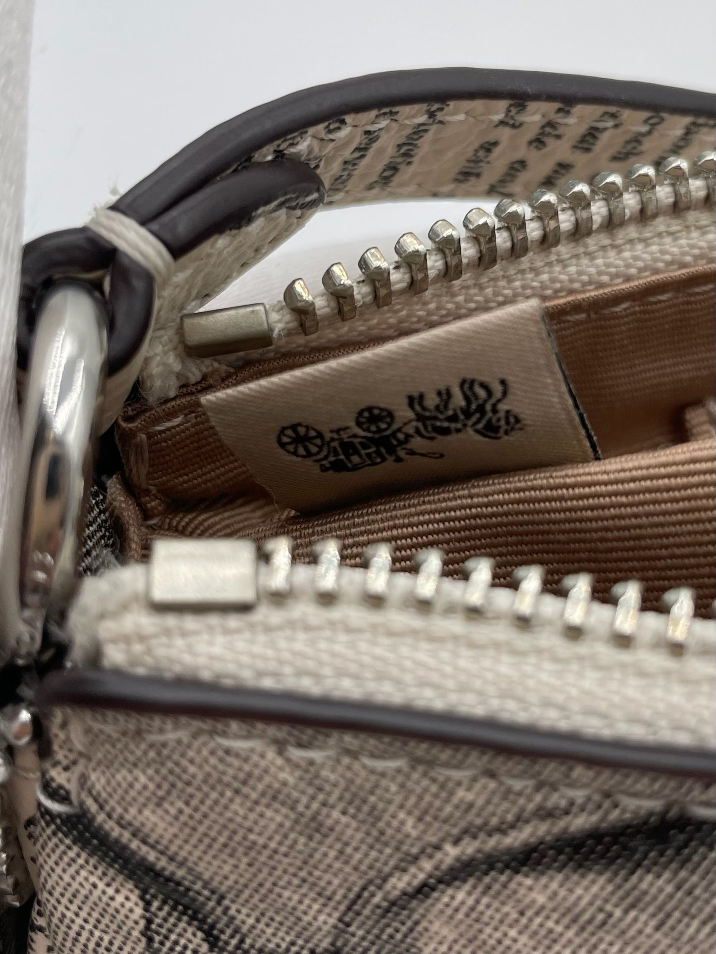 Coach Nolita 19 Newapaper Print Mini Bag