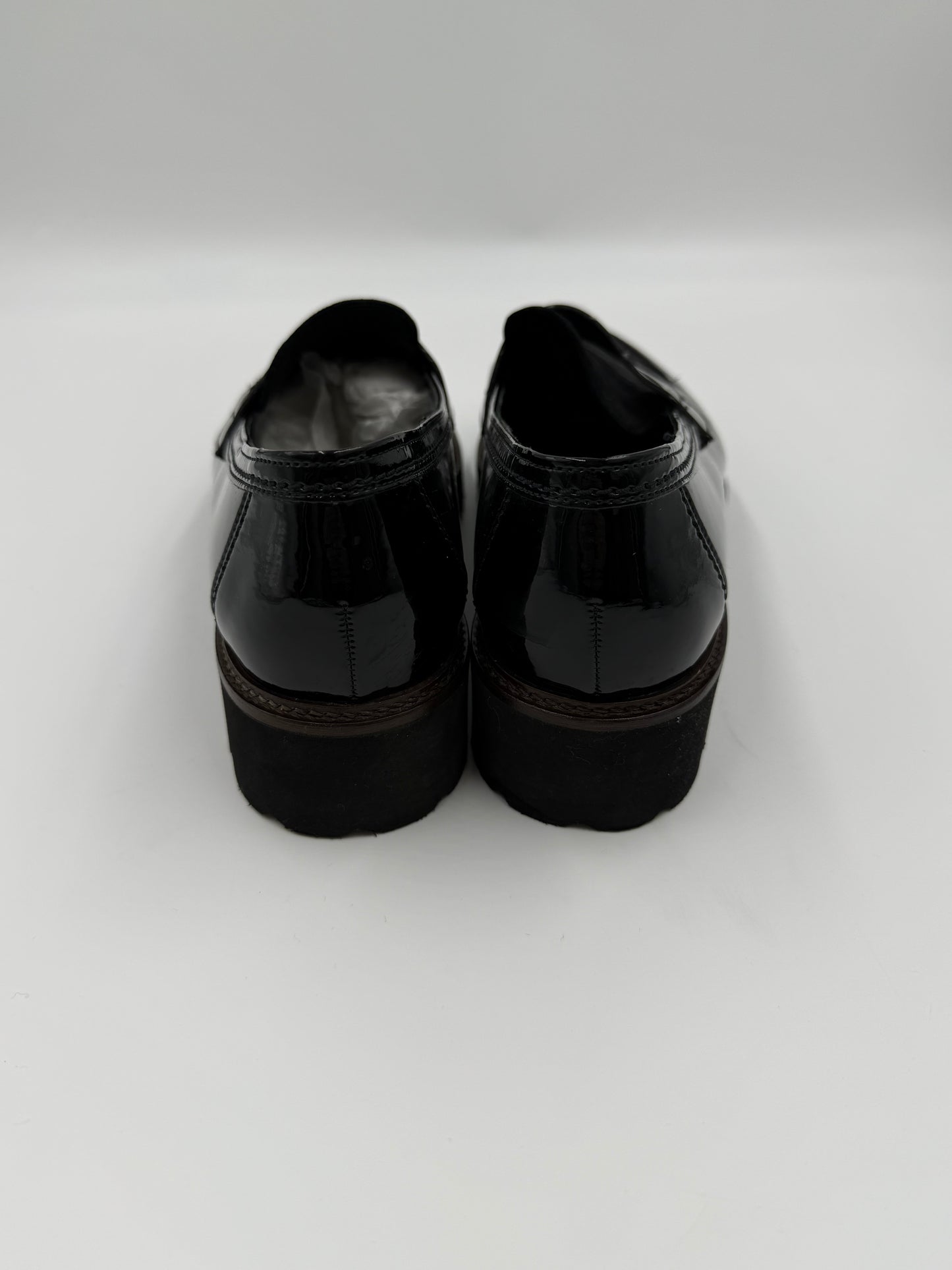 Gabor Black Loafers Size 7.5