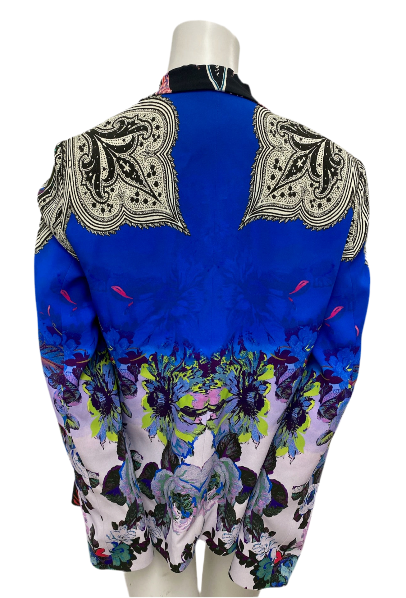 Etro Multi-Color Print Blazer Size 46 US 10