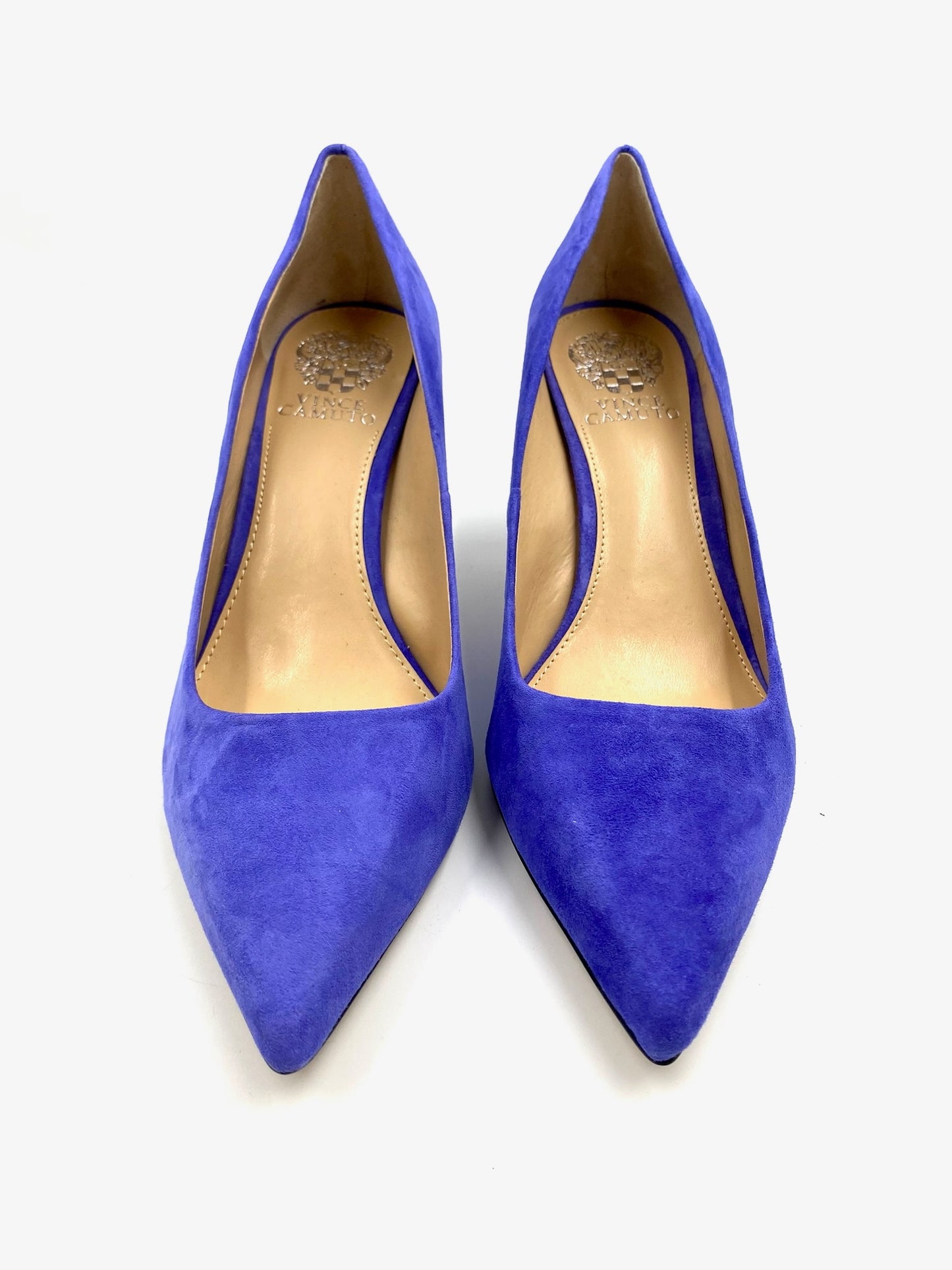 Brand New Vince Camuto Purple Suede Pump Size 10