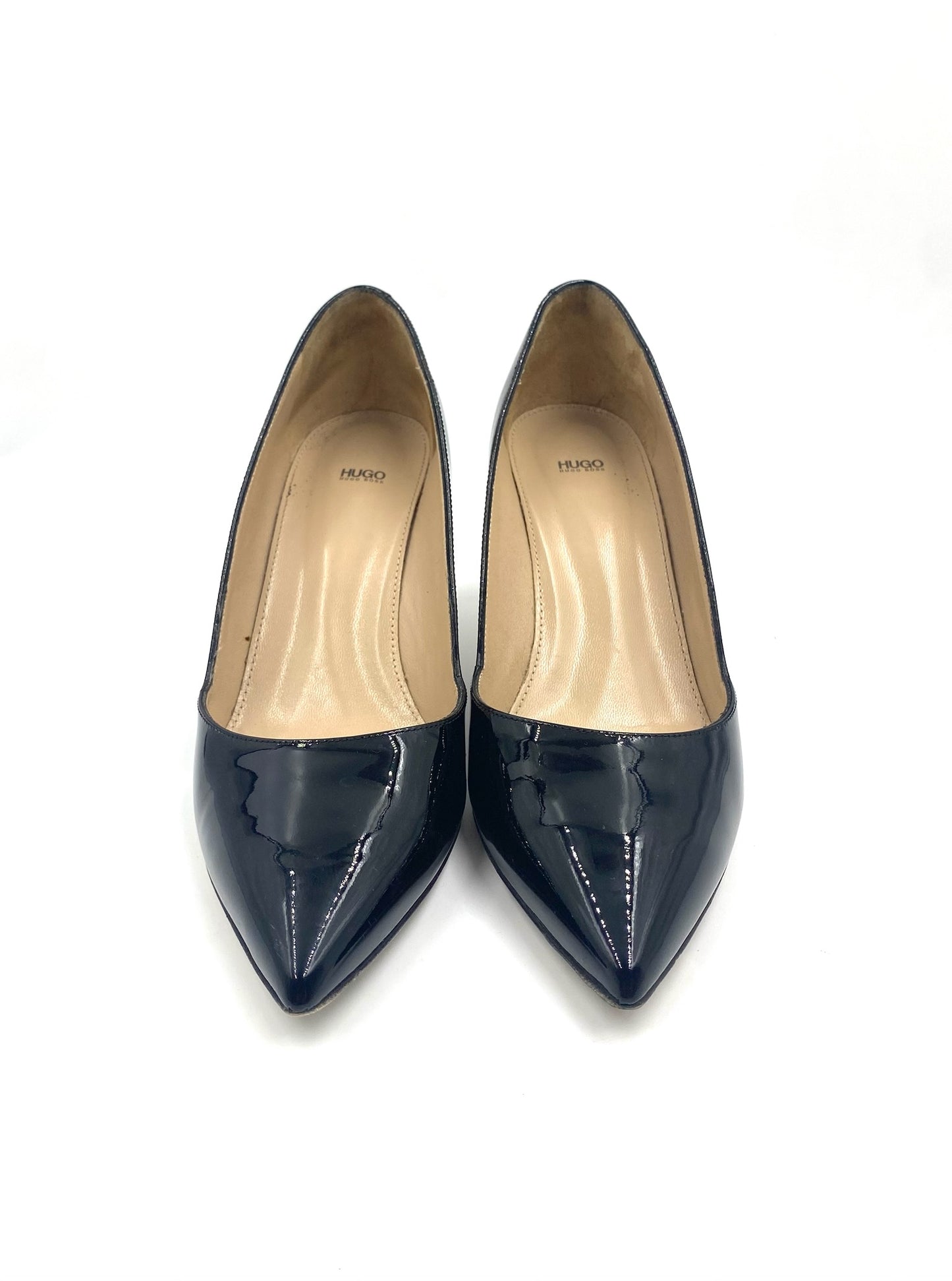 Hugo Boss Black Patent Pump Size 39