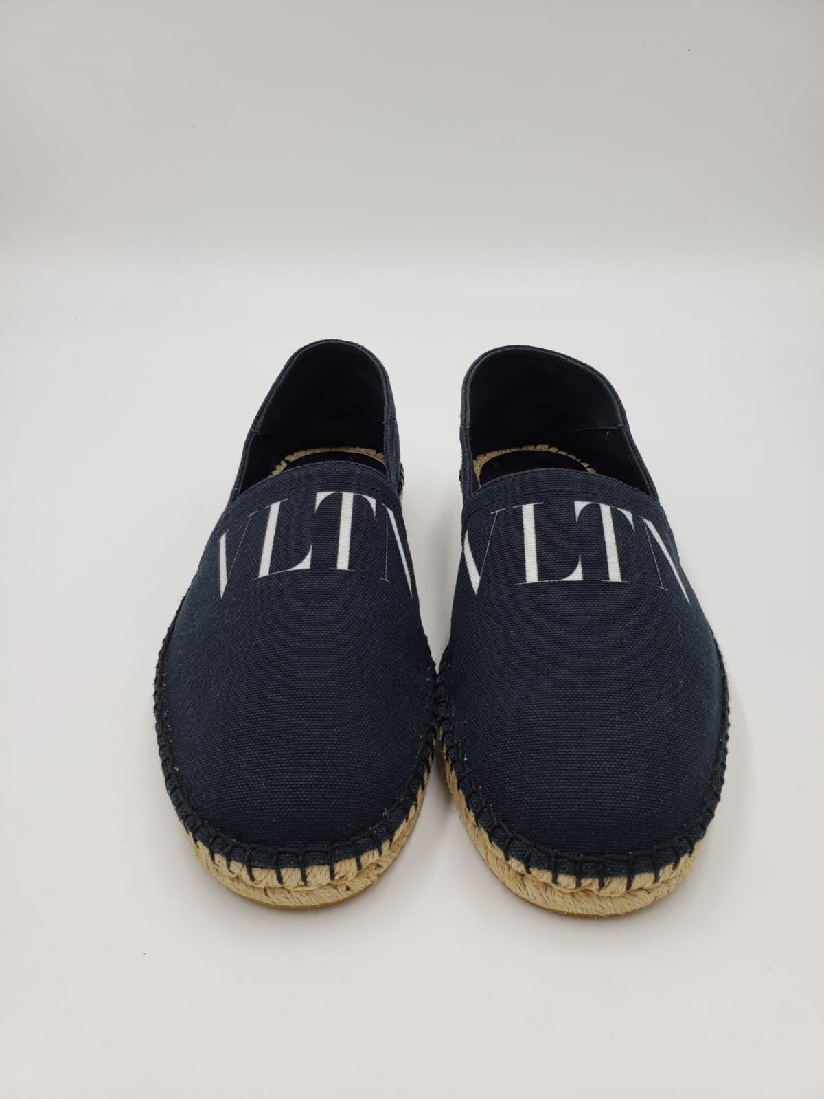Brand New Valentino Navy Espadrille Flats Size 39