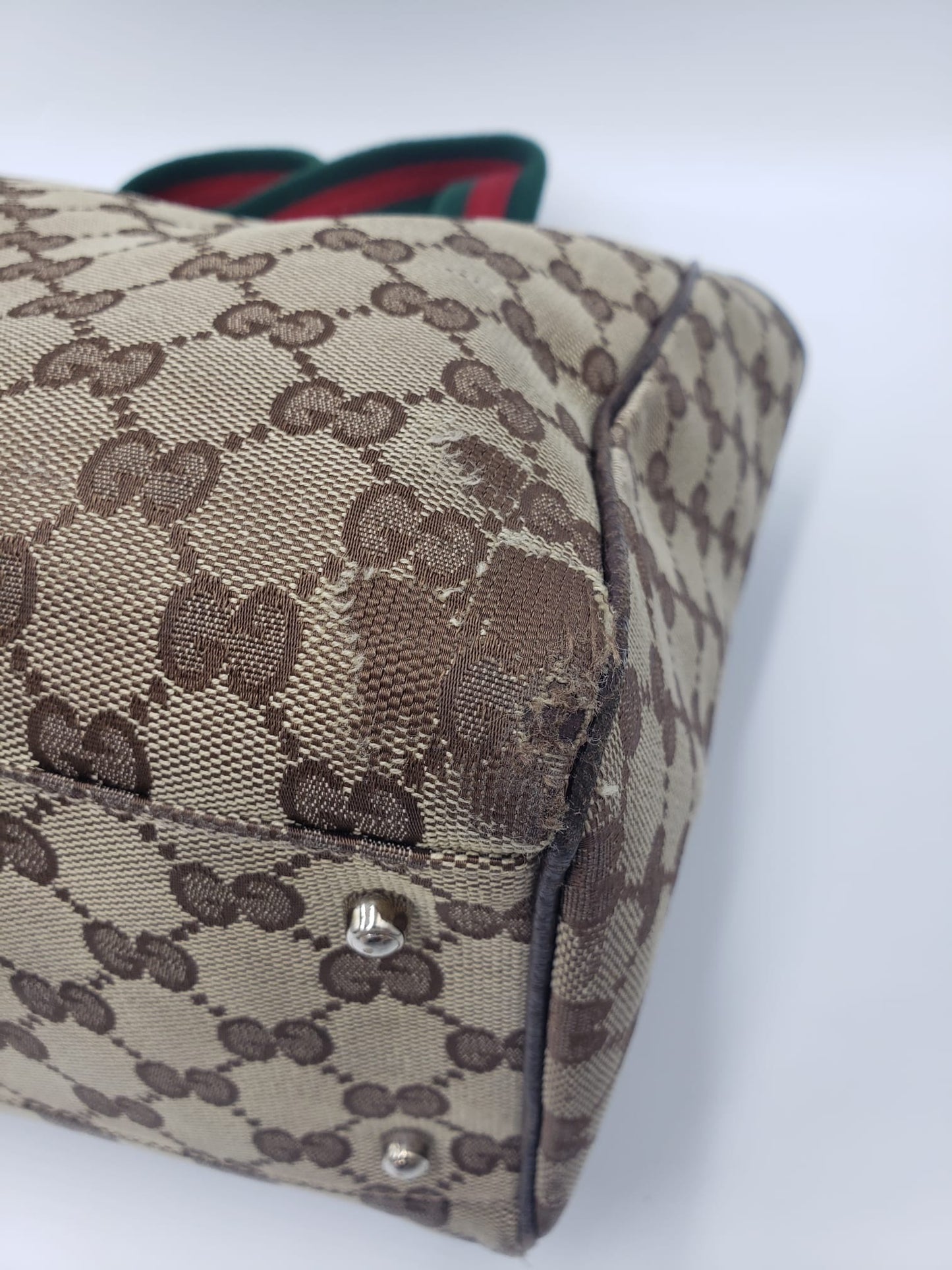 Gucci Monogram Small Canvas Tote