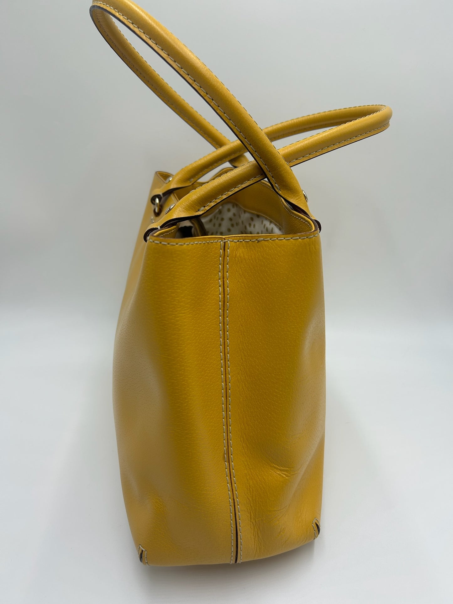 Kate Spade Yellow Large Tote
