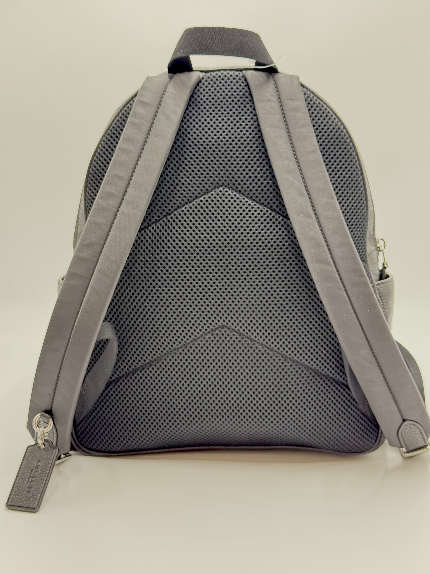 Brand New Coach Black Court Monogram Backpack