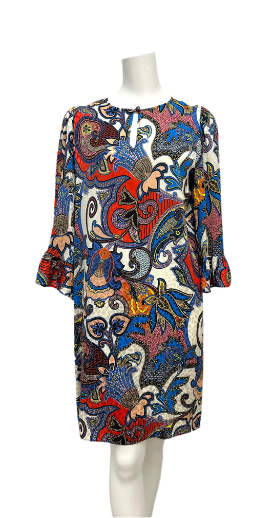 Etro Multi-Color Silk Dress Size 44