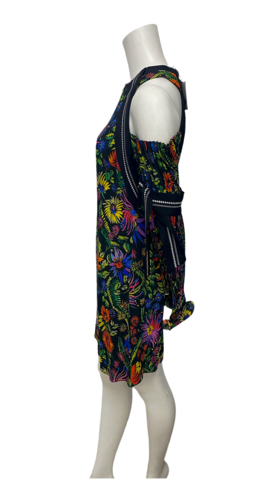 3.1 Philip Lim Floral Cold Shoulder Dress Size XS