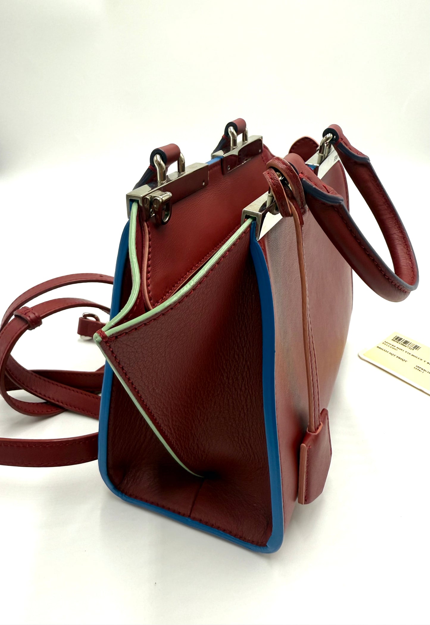 Fendi Dark Red Mini 3Jours