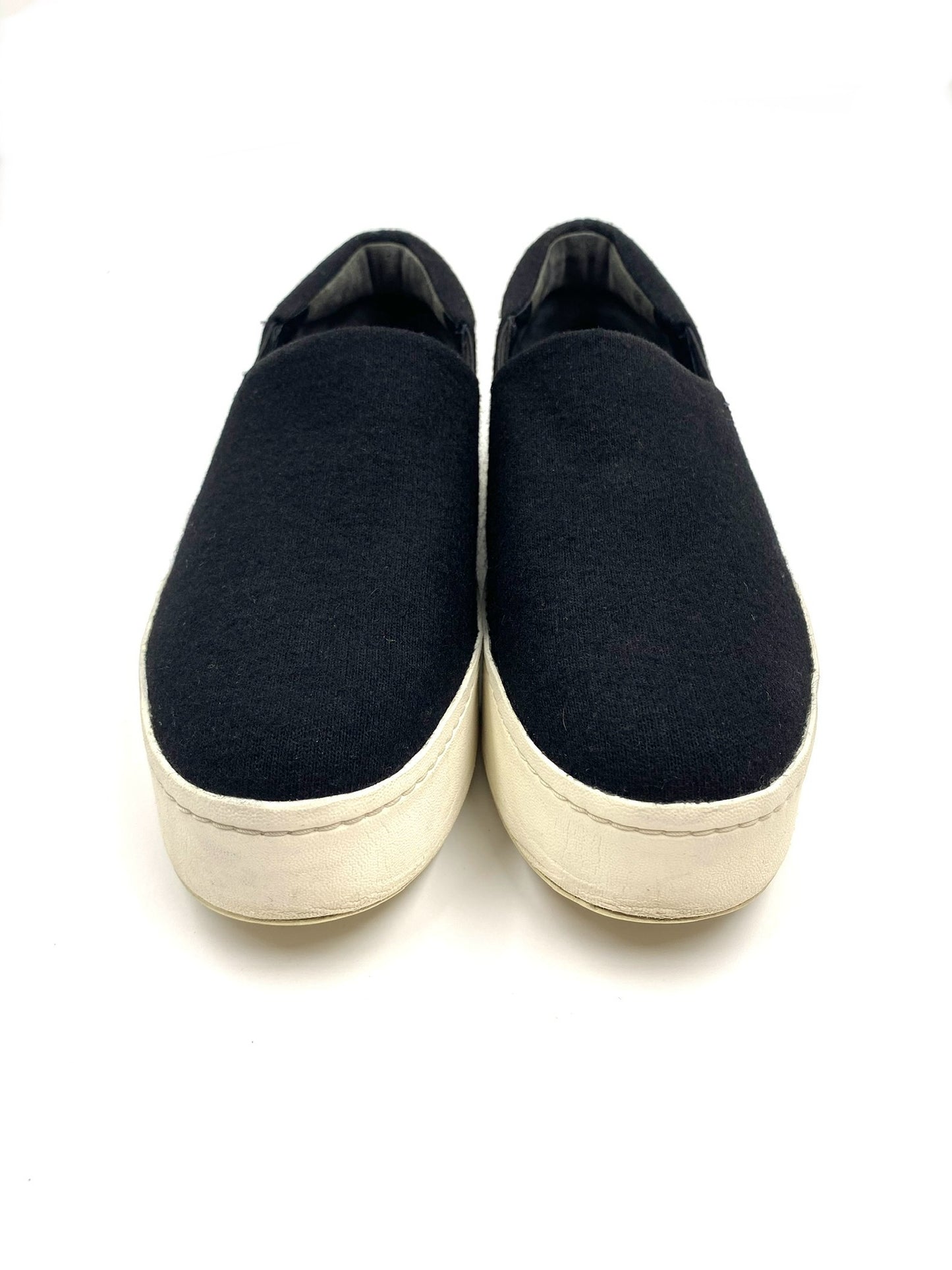 Vince Black Slip-On Sneakers Size 7.5M