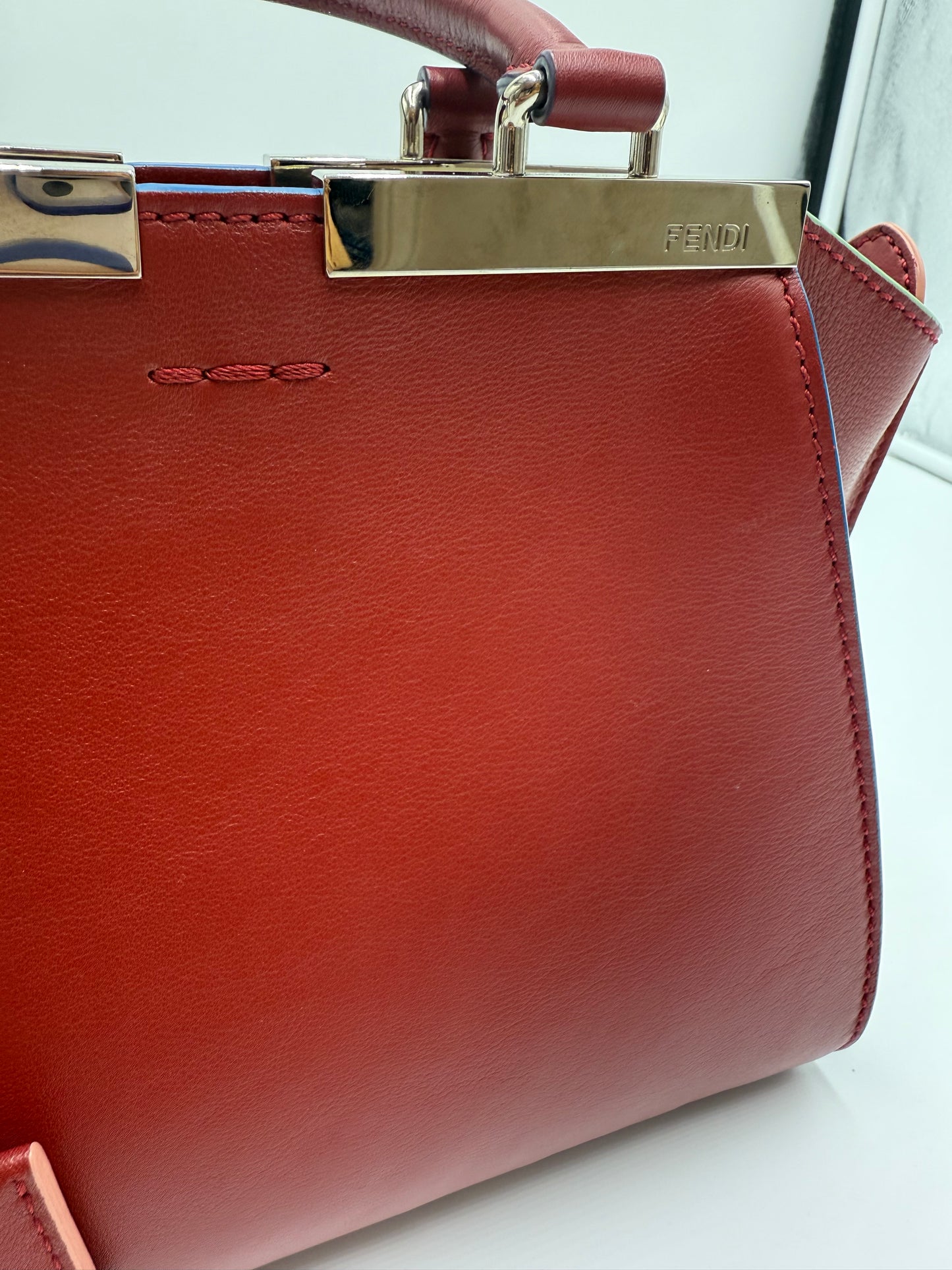 Fendi Dark Red Mini 3Jours
