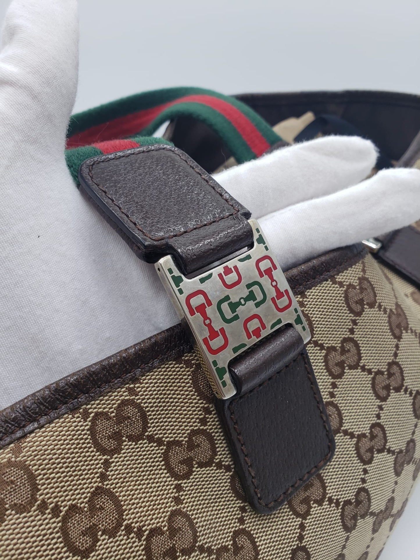 Gucci Monogram Small Canvas Tote