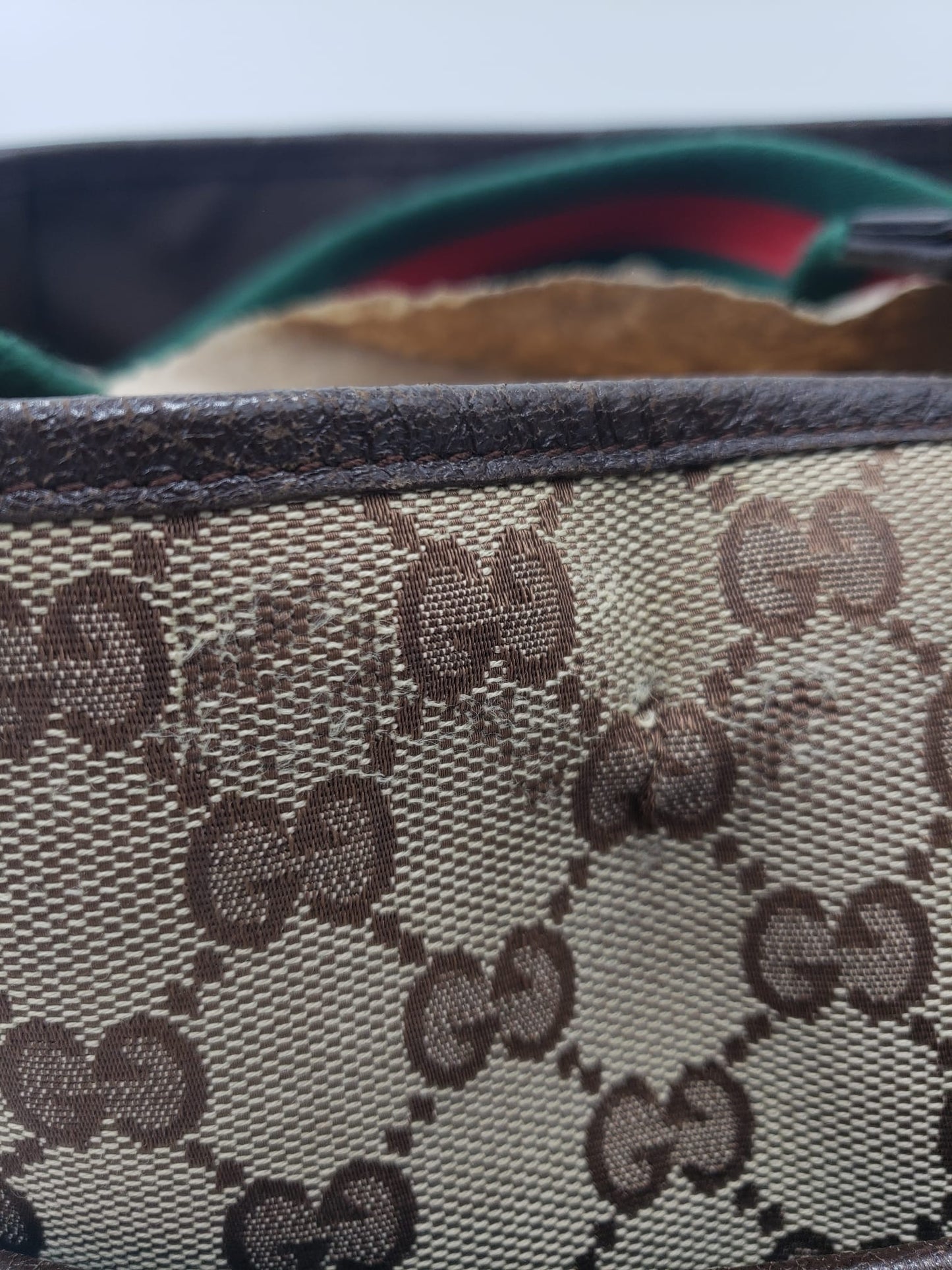 Gucci Monogram Small Canvas Tote