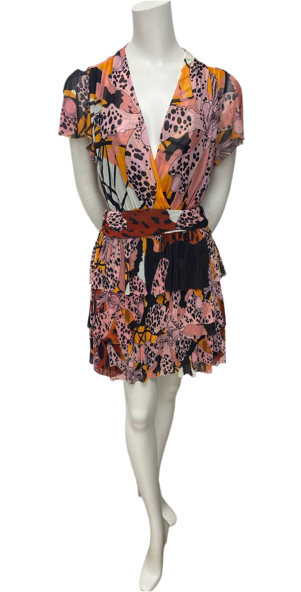 Desigual Multicolor Print Dress Size S