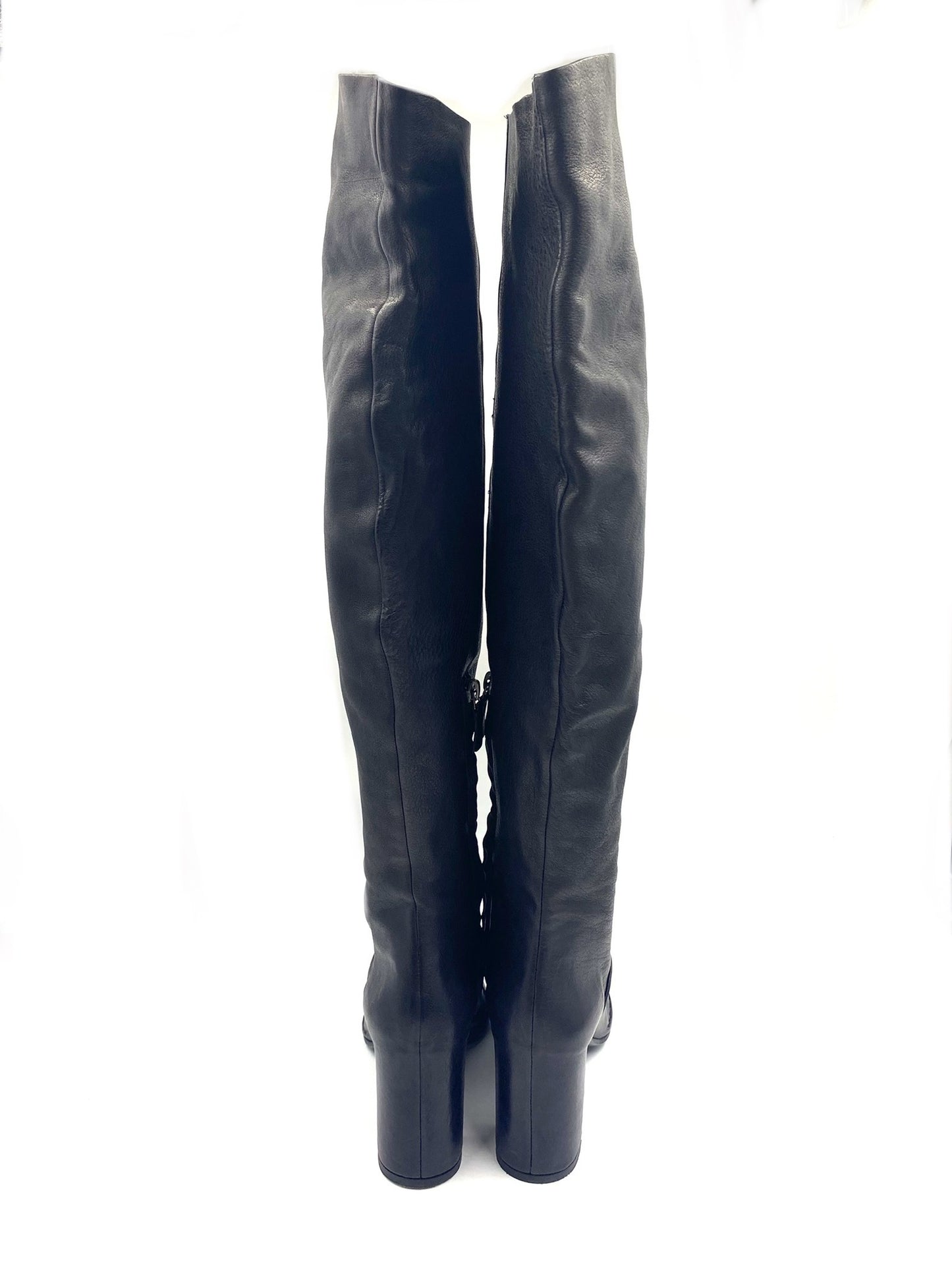 Roberto Del Carlo Tall Knee High Boots Size 38.5