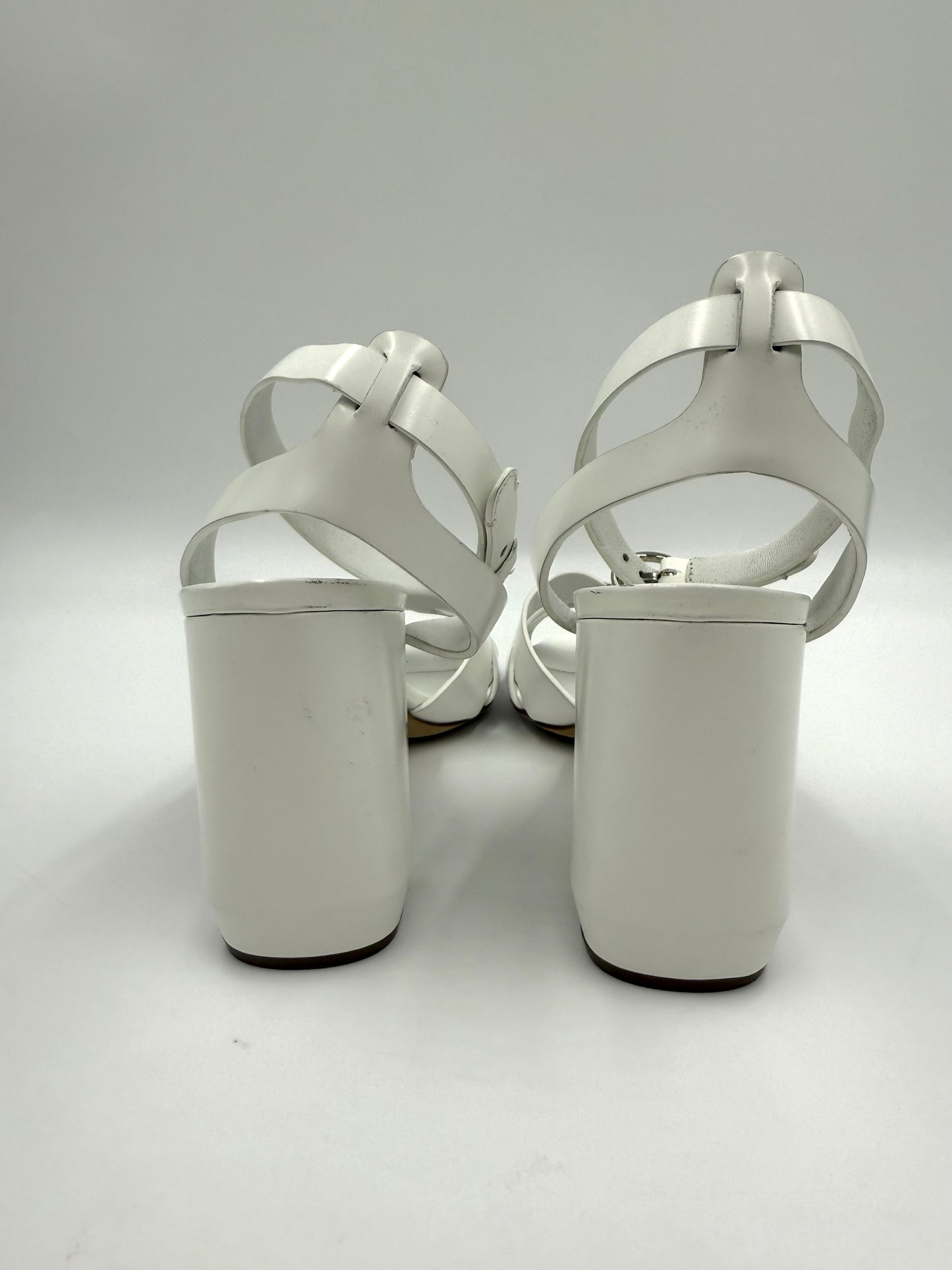Prada White Strappy Sandals Size 40
