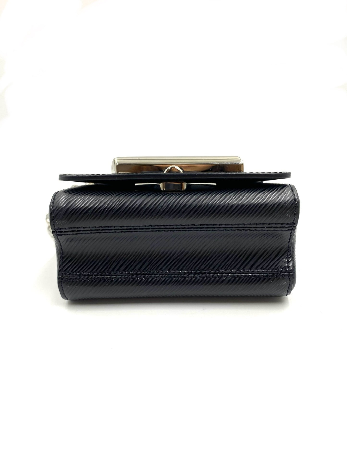 Louis Vuitton Black Epi Leather Twist XL Handbag