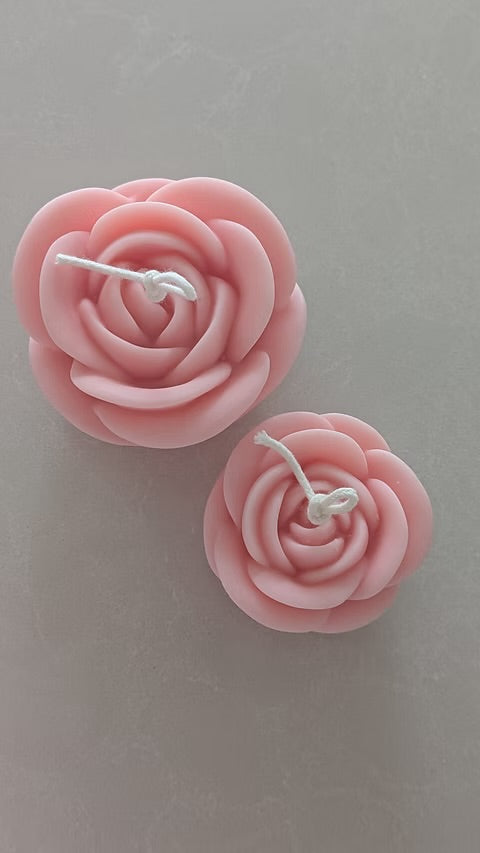 Rose Candle Set
