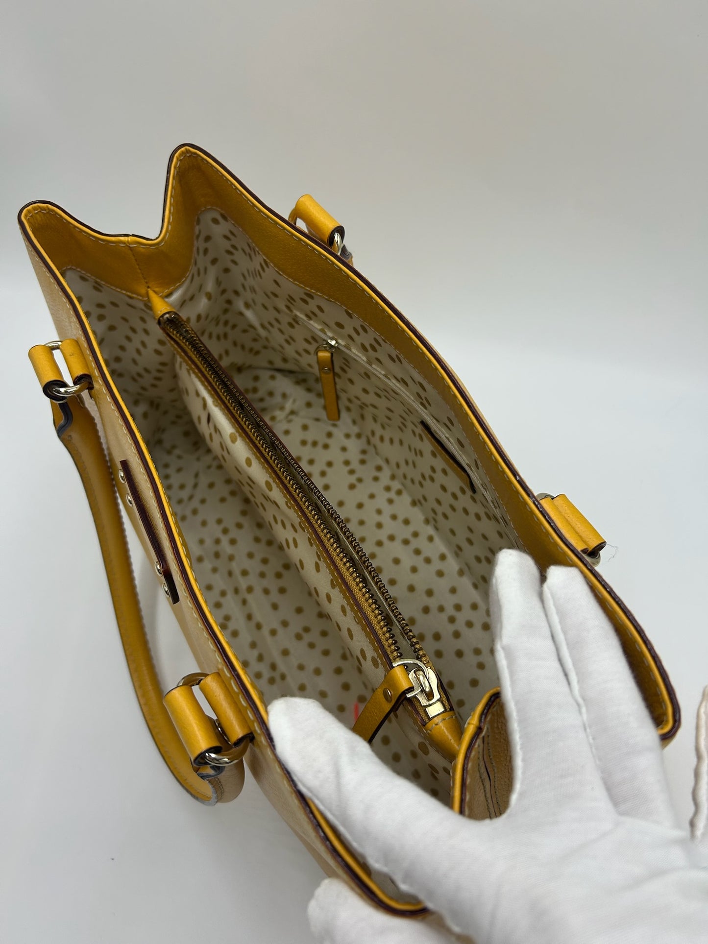Kate Spade Yellow Large Tote