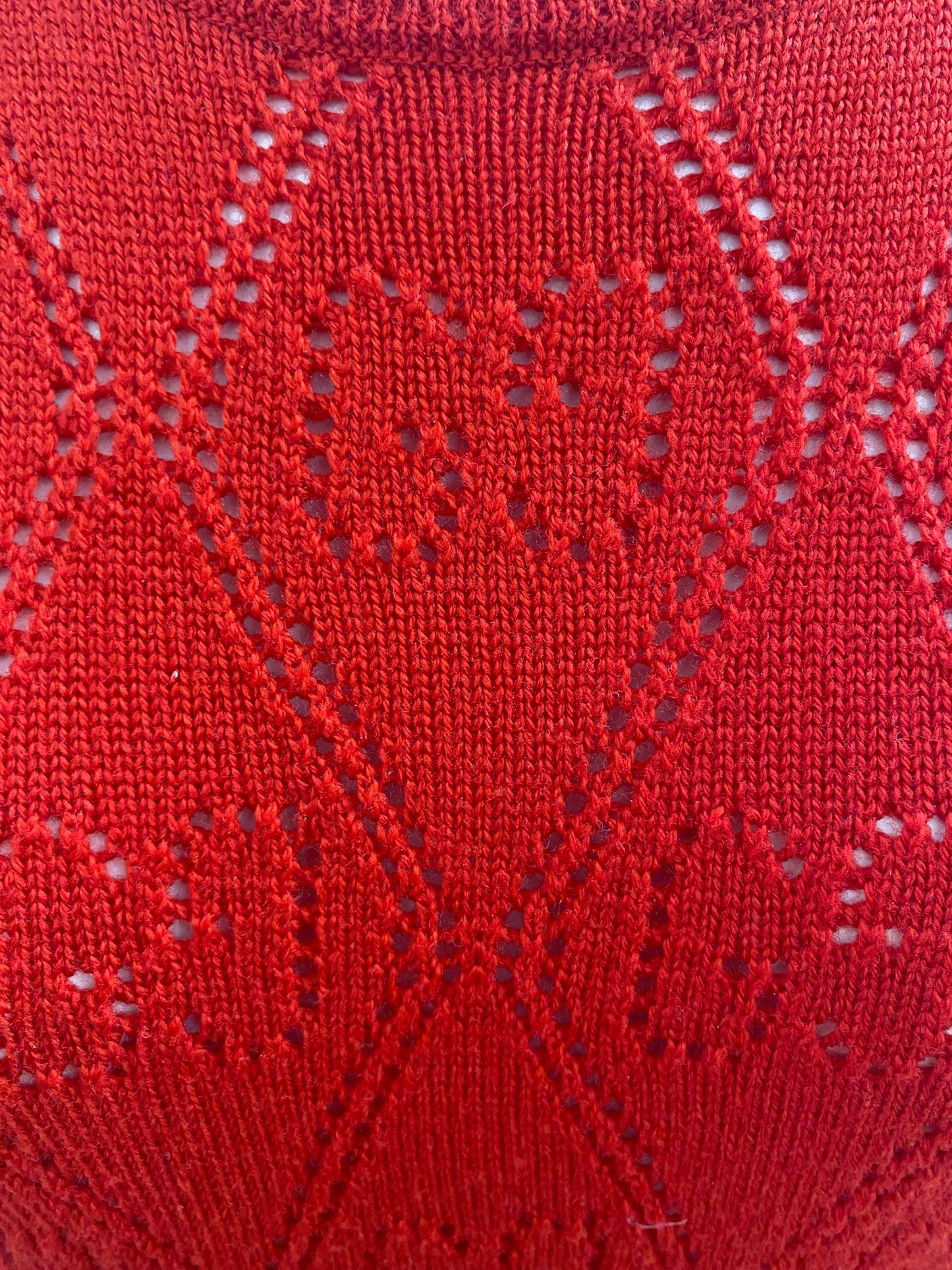 Gucci Red Wool Dress Size M