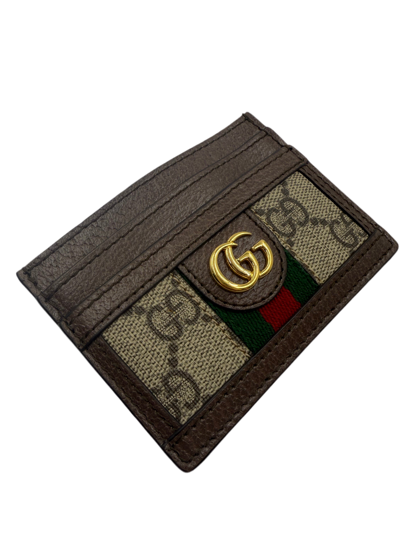 Brand New Gucci Supreme Ophidia Monogram Cardholder