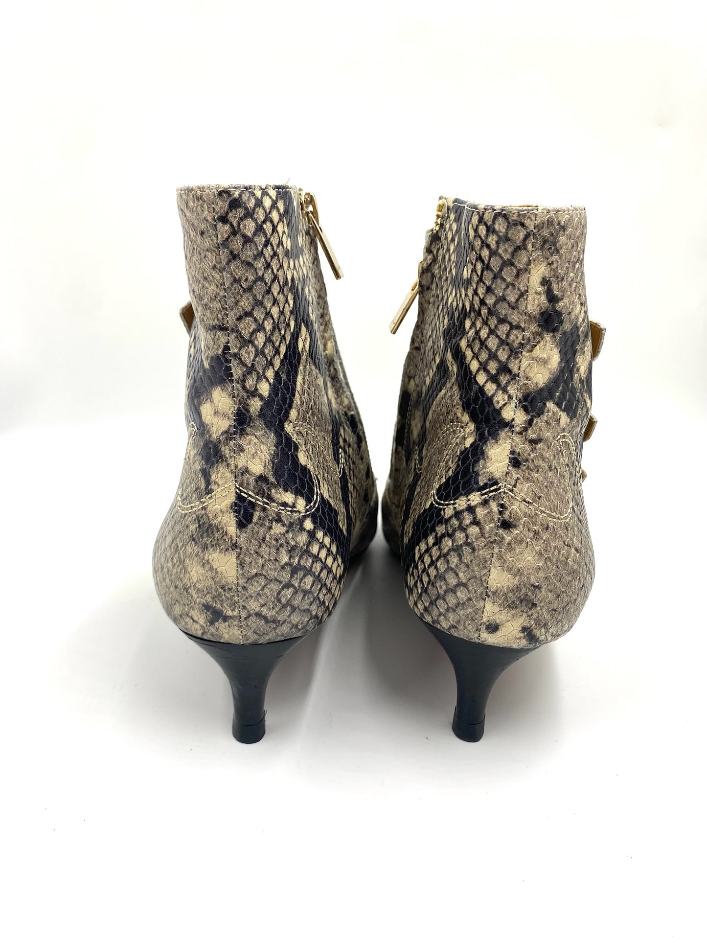 Joie Calinda Python Kitten Heel Booties Size 40
