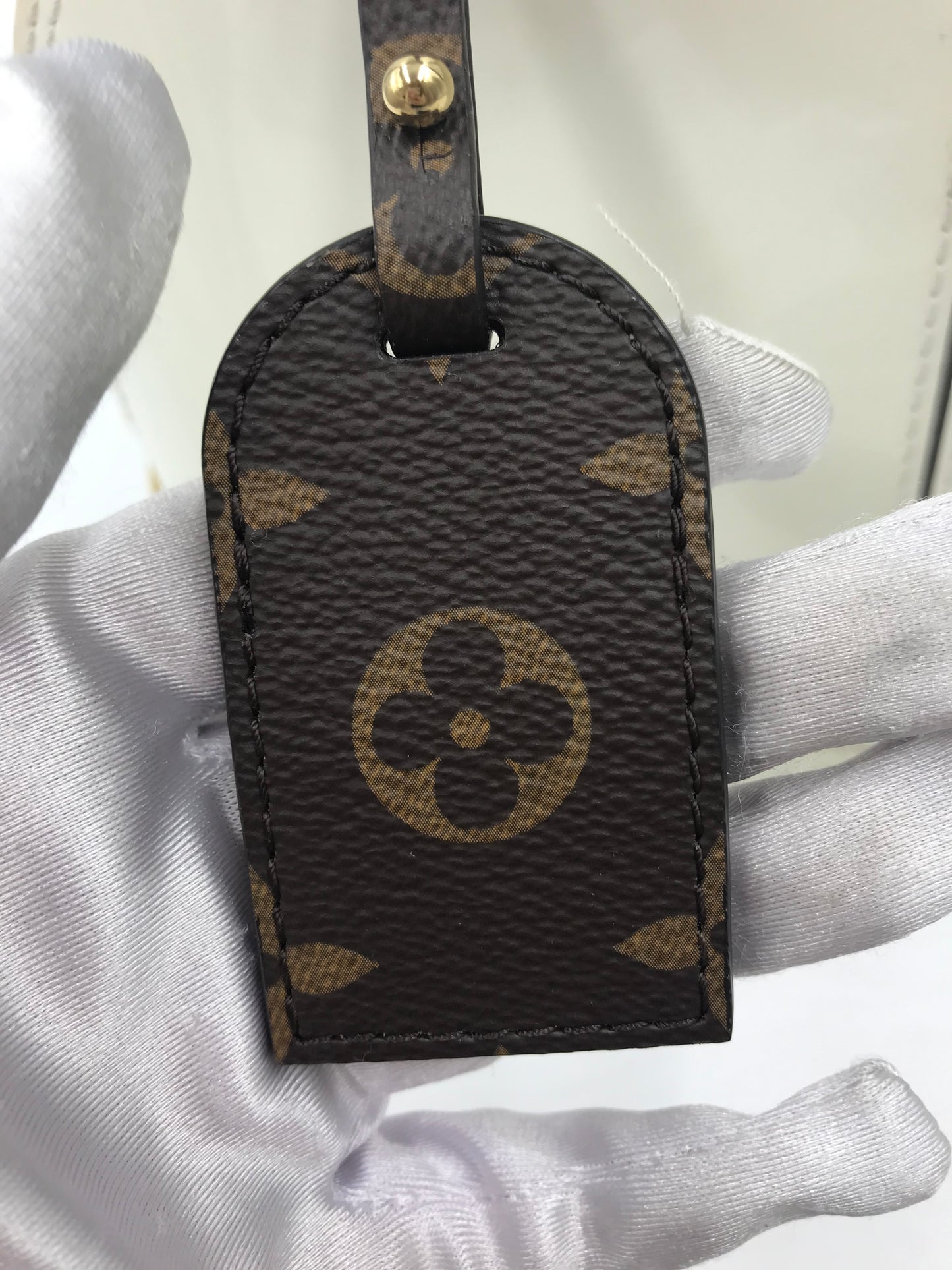 Louis Vuitton “Limited Edition” Vernis Alma BB Cream & Monogram Bag