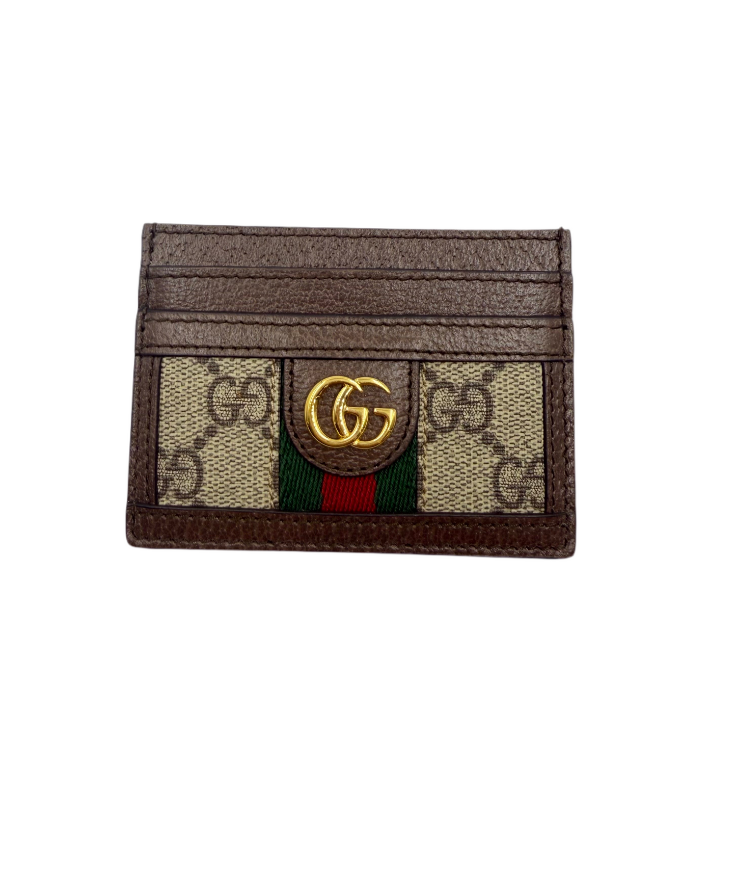 Brand New Gucci Supreme Ophidia Monogram Cardholder