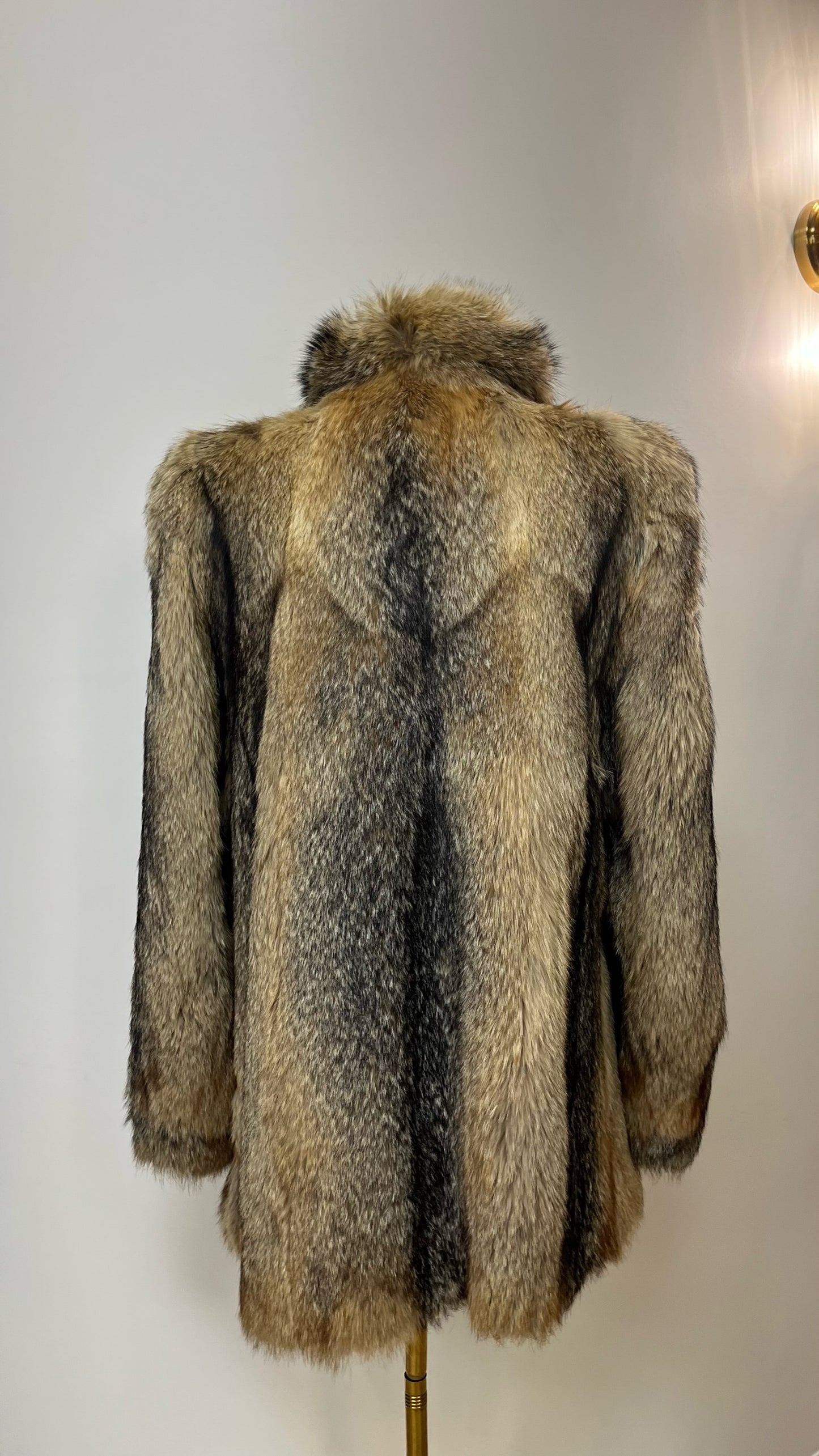 Vintage Amado Fox Fur Jacket Fits Like S/M