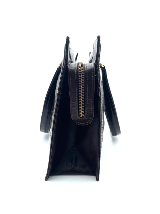 Vintage Snakeskin Leather Bag