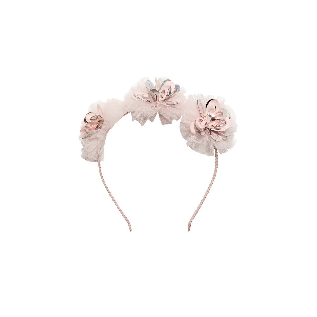Winter Bloom Porcelain Pink Headband