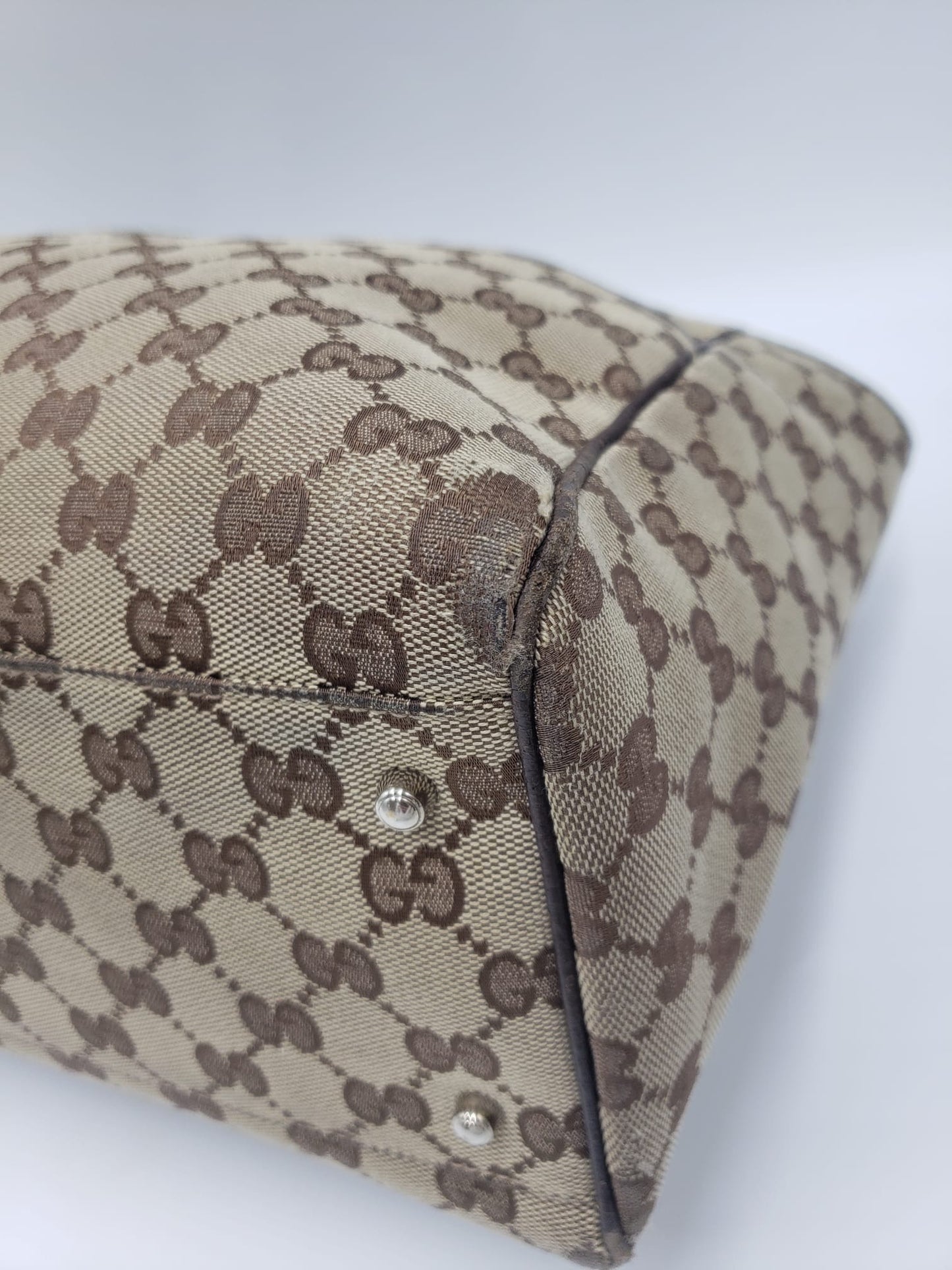 Gucci Monogram Small Canvas Tote