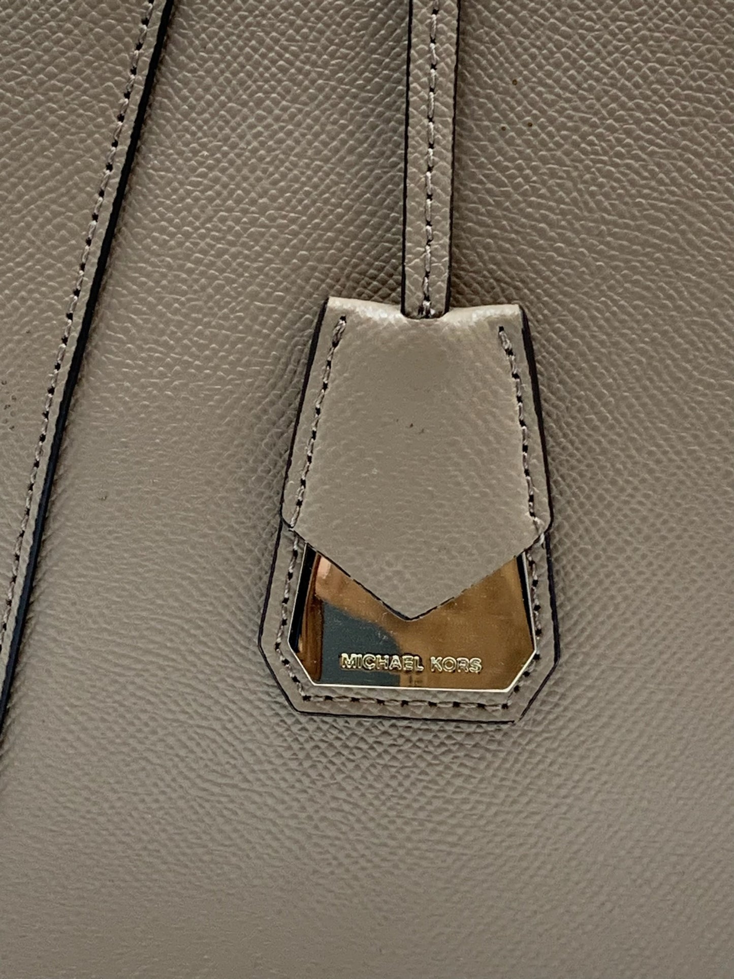 Michael Kors Taupe Large Tote