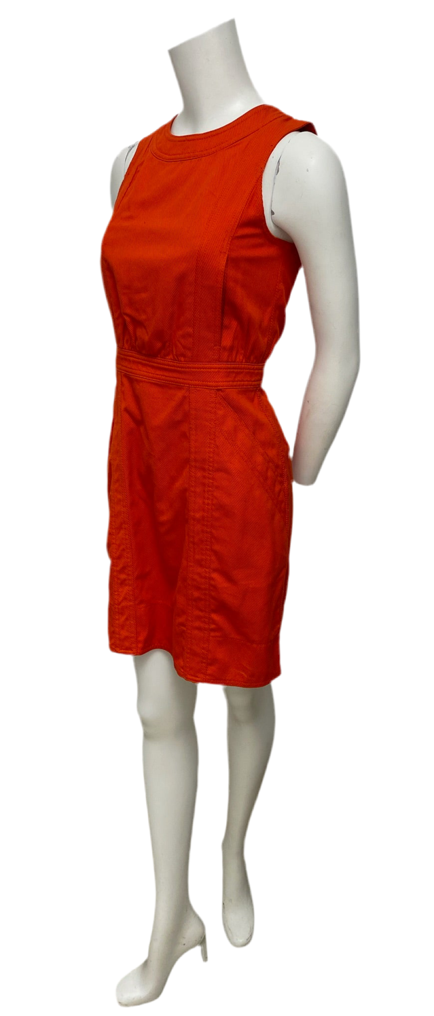 Marc by Marc Jacobs Orange Cut-Out Dress Size 2