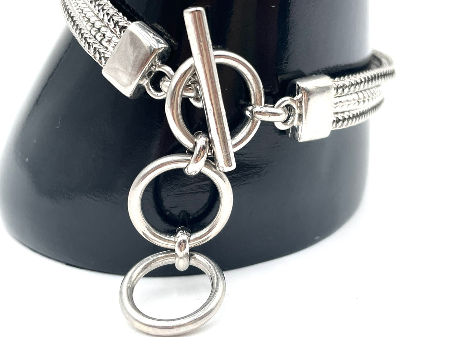 Vintage Interchangeable Snap Button Necklace & Bracelet Set