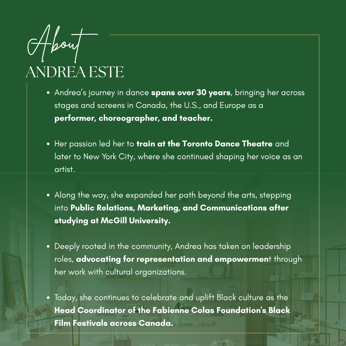Closet Conversation Volume 12: In Motion: From Stage To Social Impact - May 20th