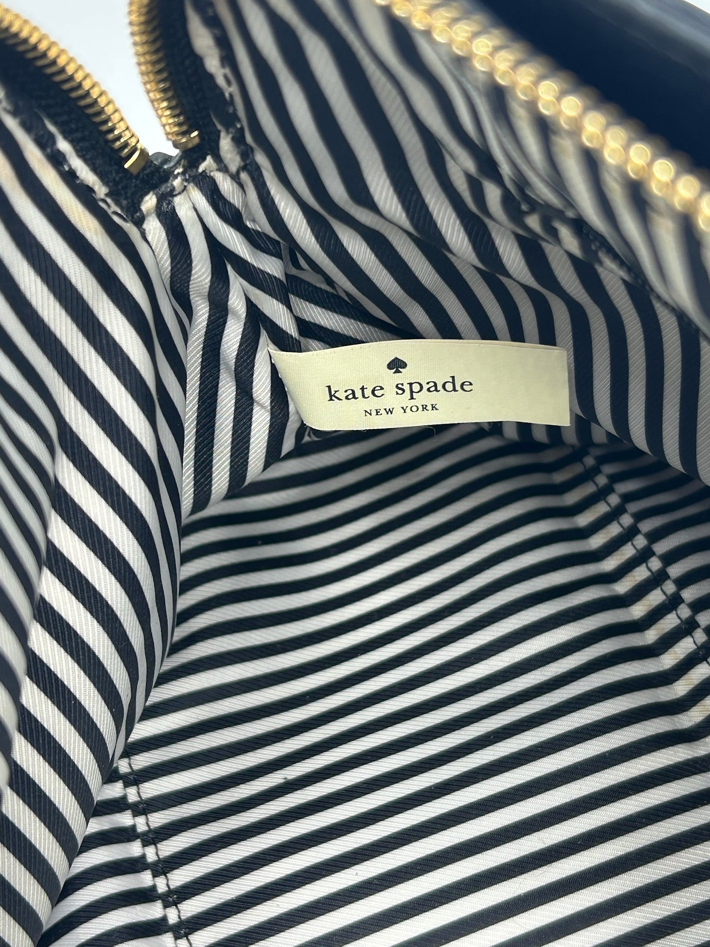 Kate Spade Black Leather Shoulder Bag