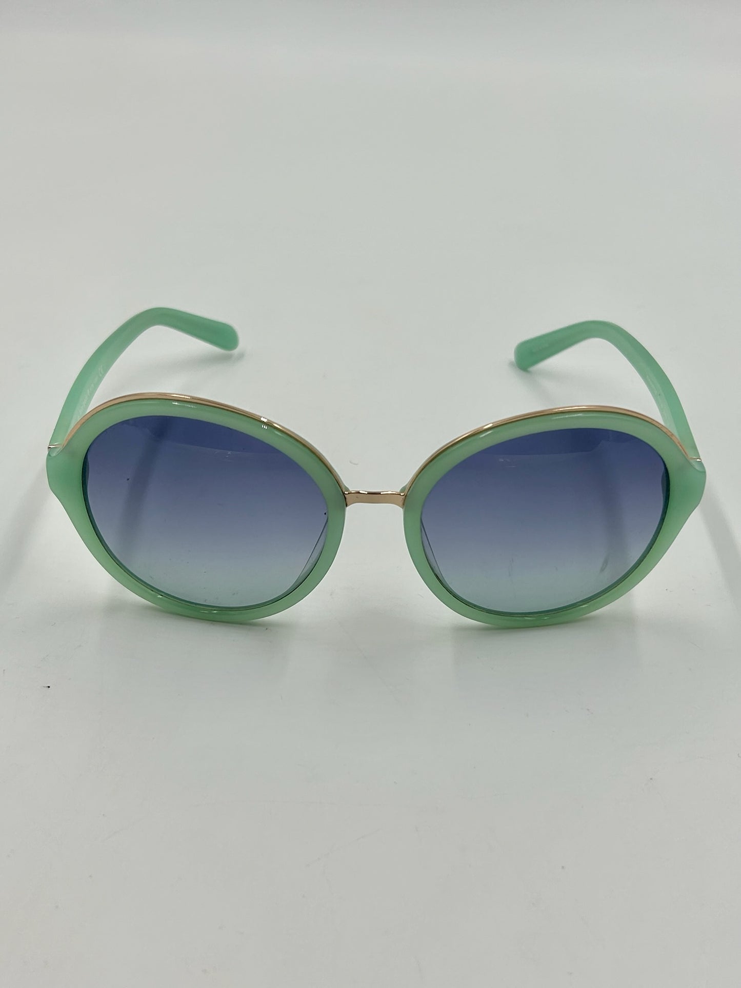 Kate Spade Green Round Lens Sunglasses
