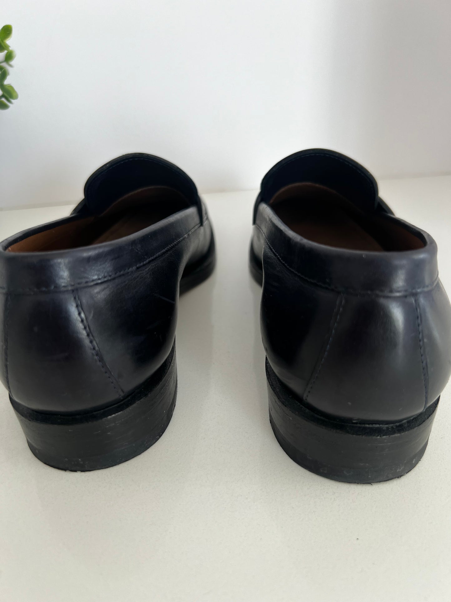 Zonkey Boots Black Penny Loafers Size 5F UK ( Men’s 6, Womens 8)