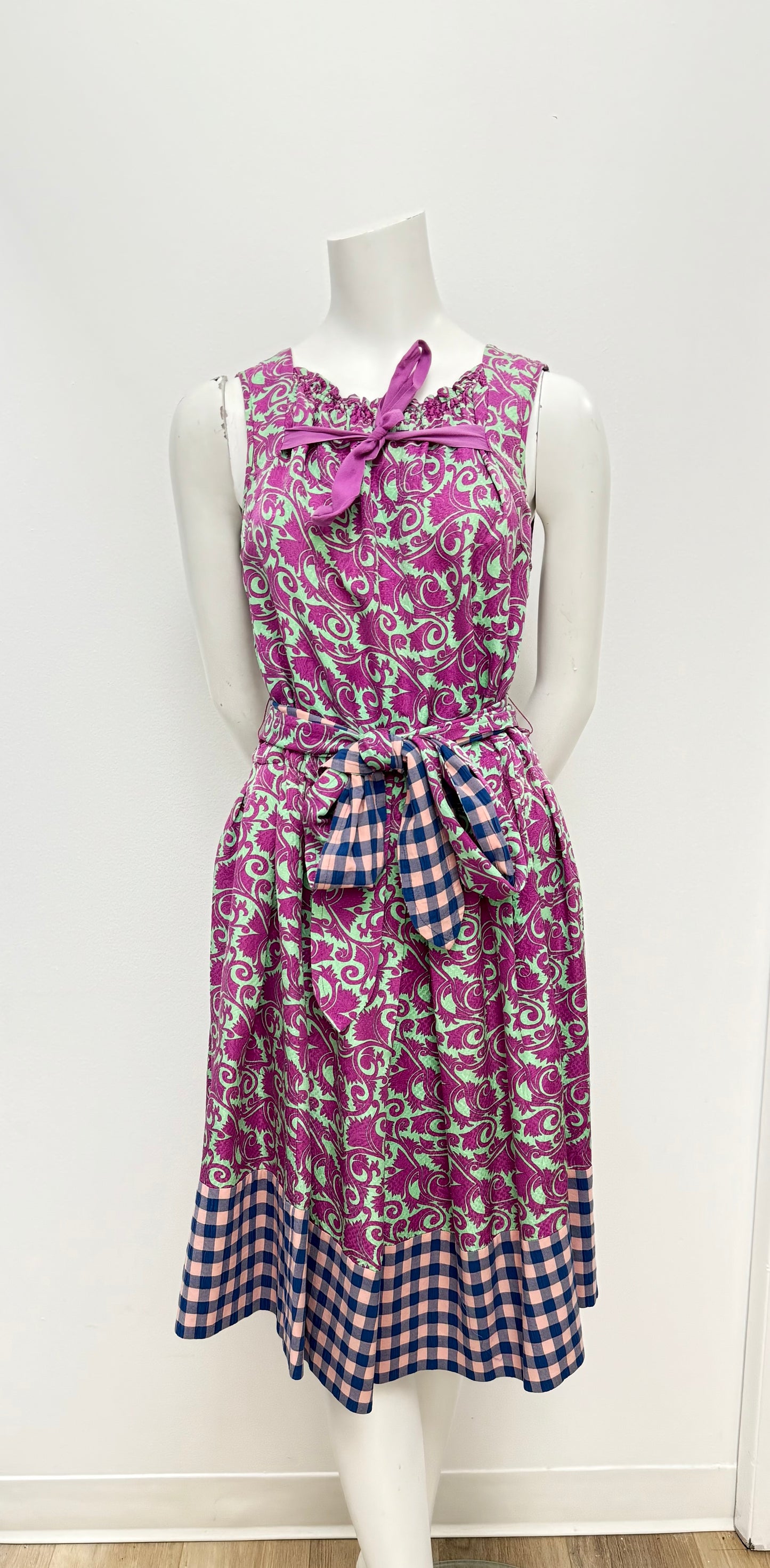 Marc By Marc Jacobs Paisley Print Silk Dress Size S