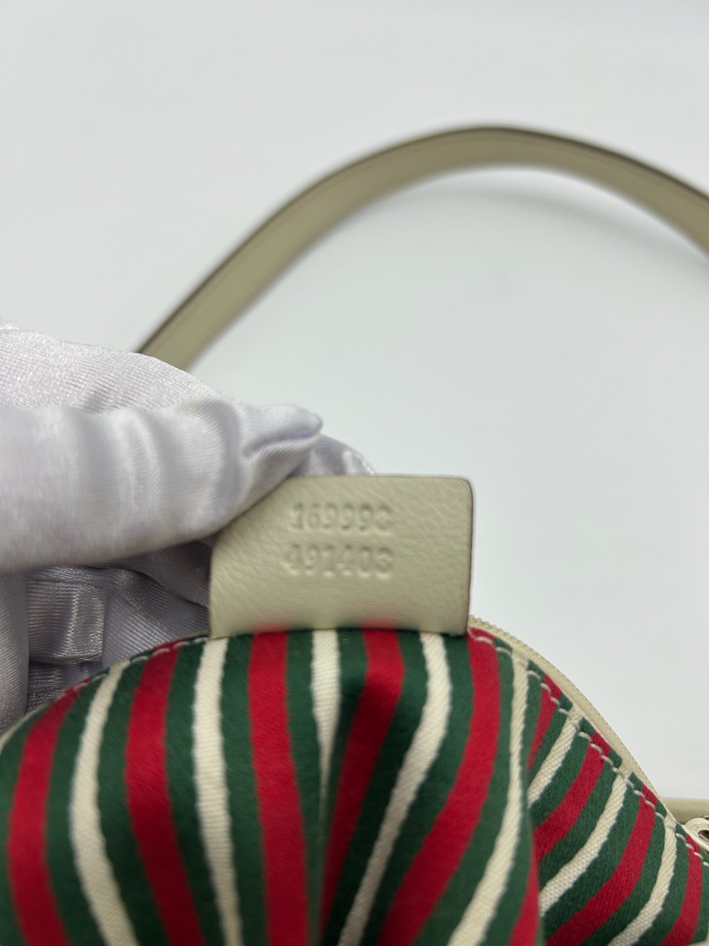 Gucci Monogram Canvas Crossbody Bag